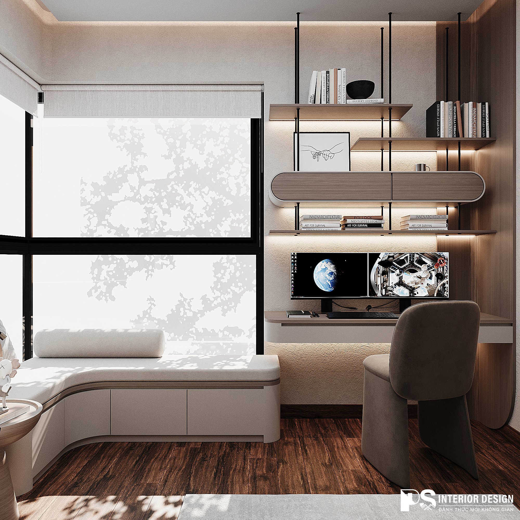 Thiết kế căn hộ Jamila Khang Điền bởi PS Interior Design