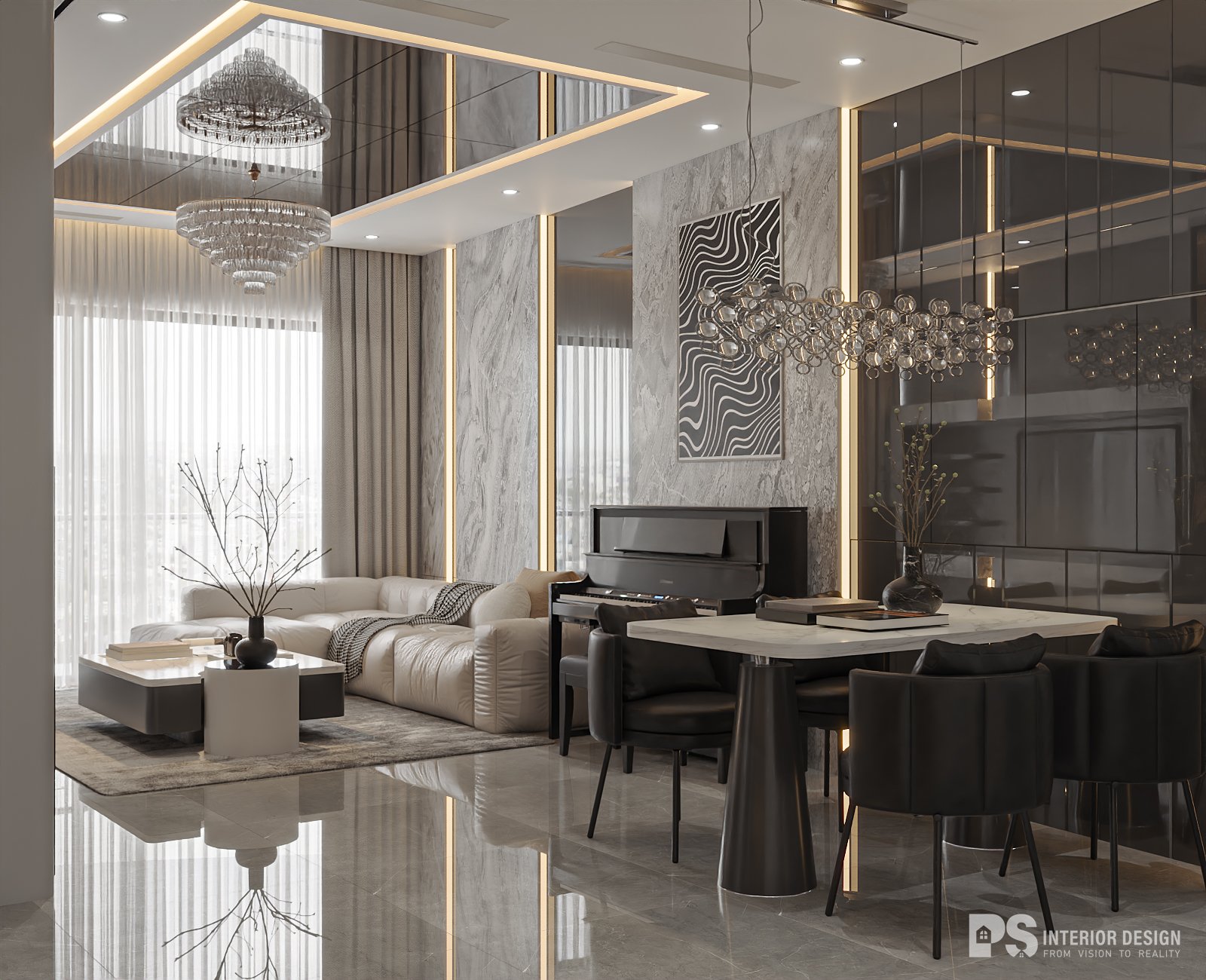 thiết kế nội thất nhà ở đẹp
