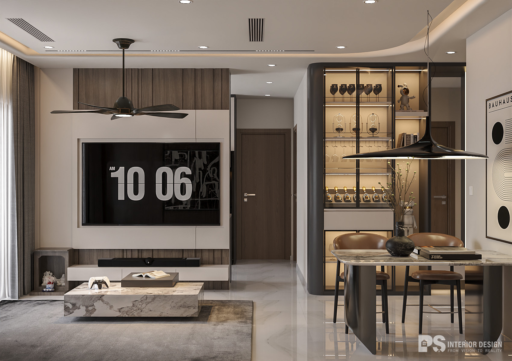 Thiết kế nội thất căn hộ The Beverly Vinhomes