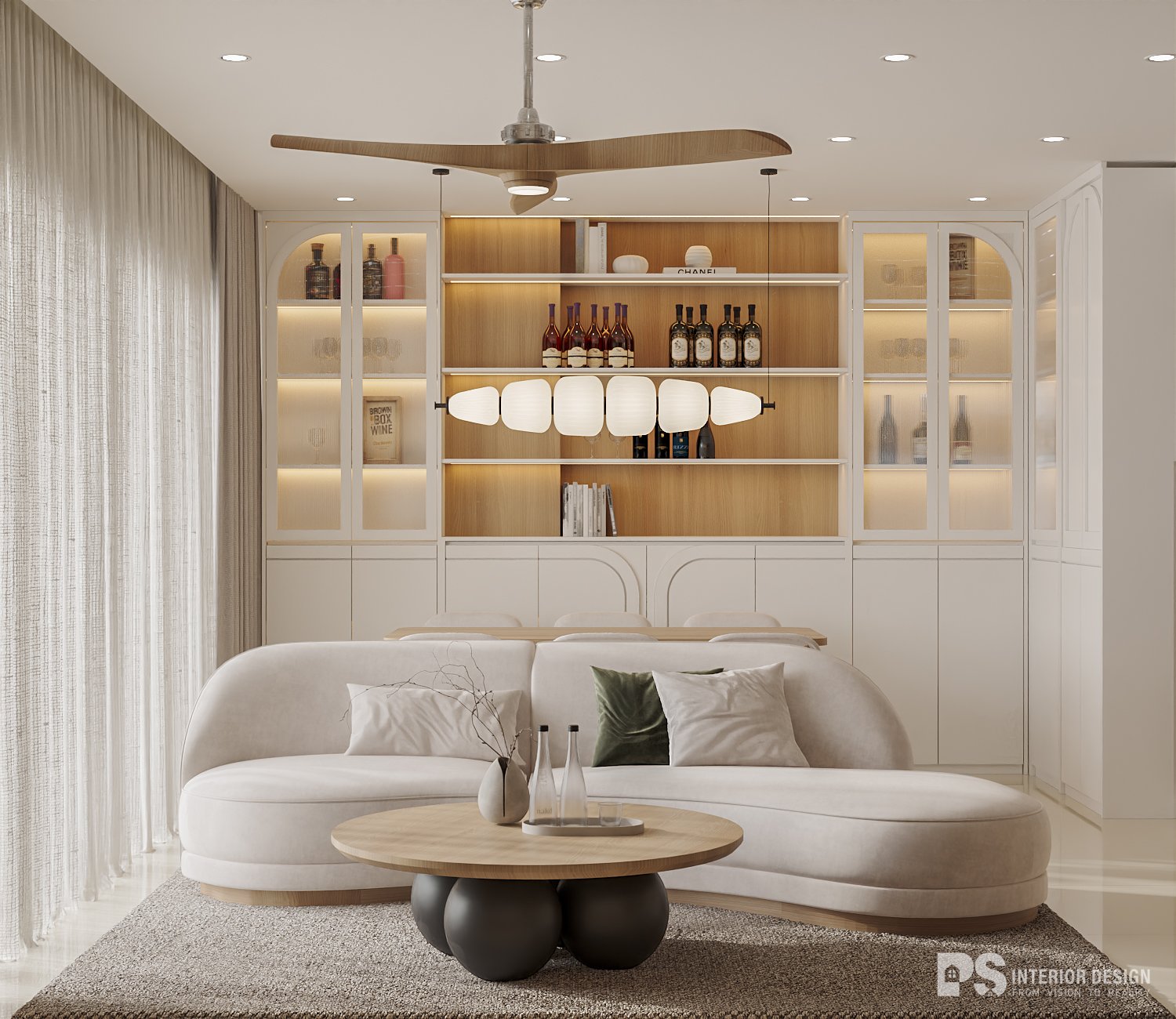 Thiết kế nội thất căn hộ Midori Park