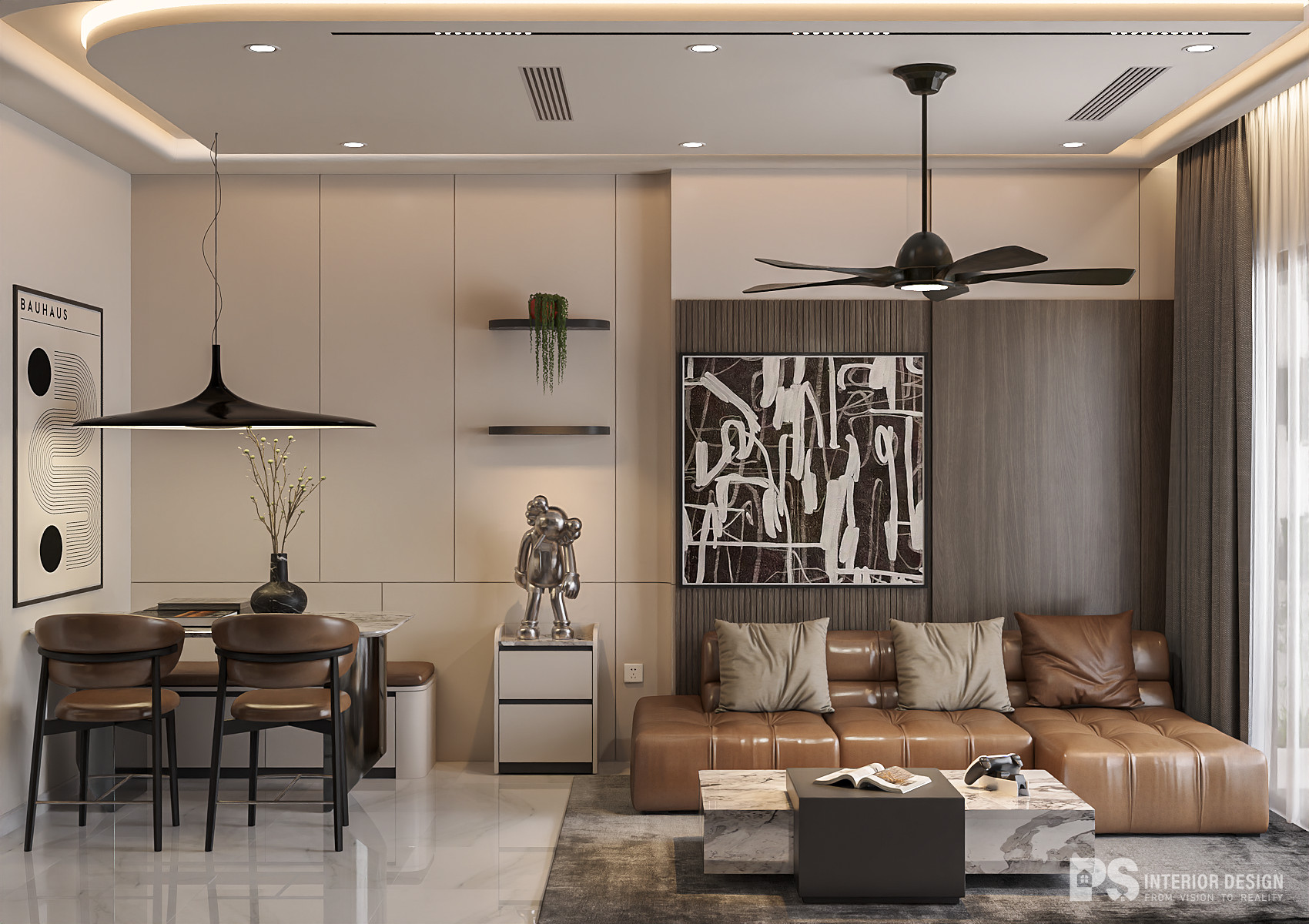 Thiết kế nội thất Căn hộ Eaton Park Thủ Đức hiện đại