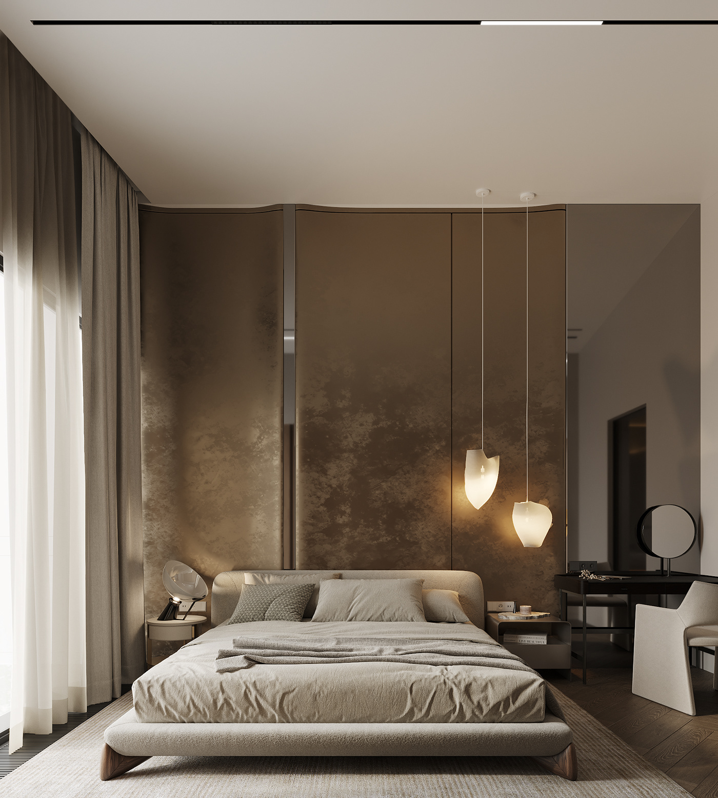 thiết kế nội thất sang trọng 