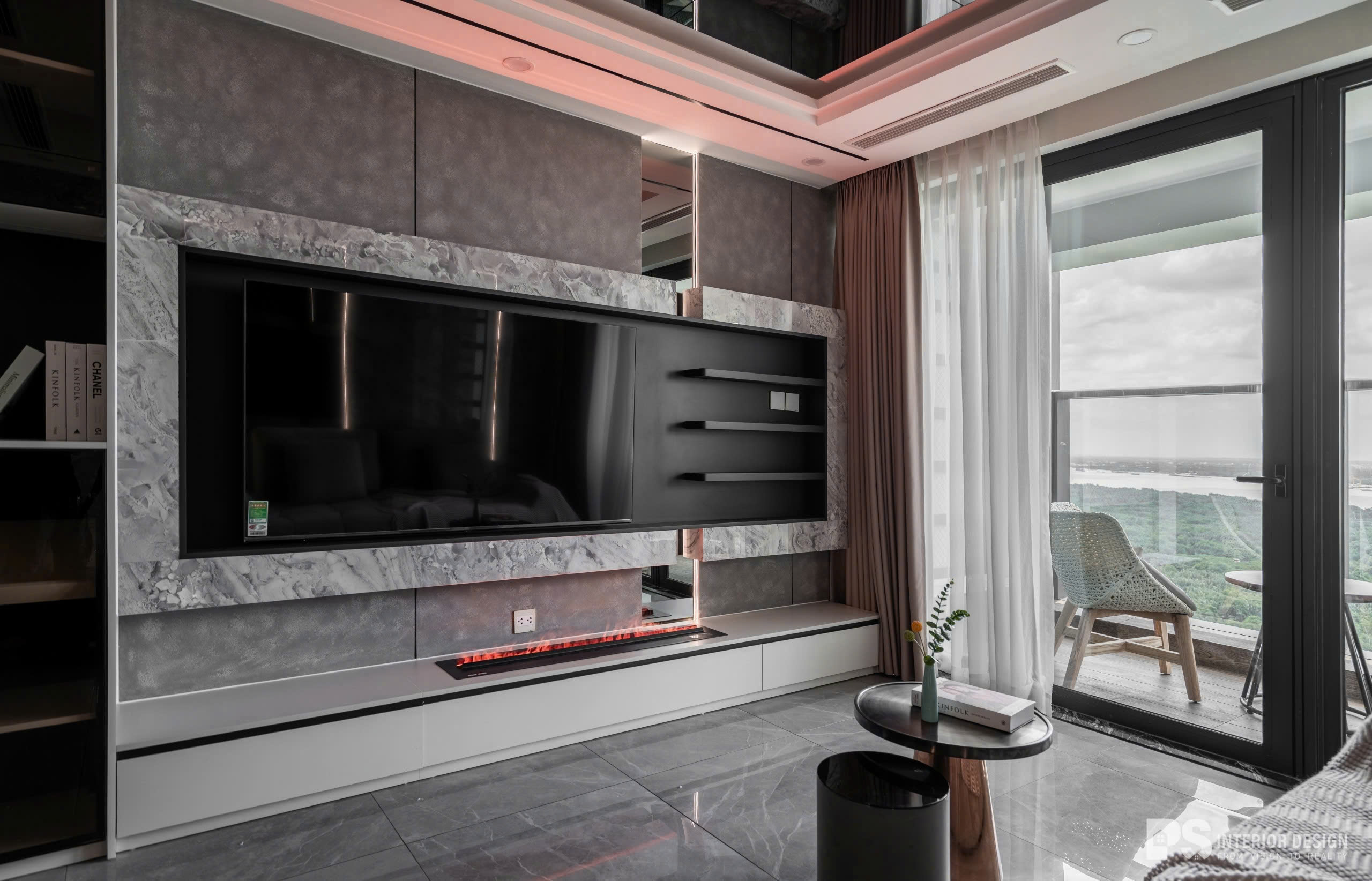 thiet ke noi that can ho sunshine diamond river C hien dai