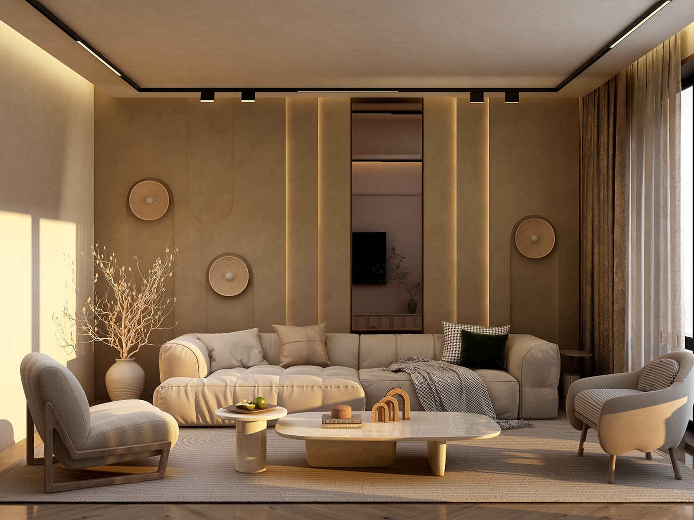 thiết kế nội thất phòng khách