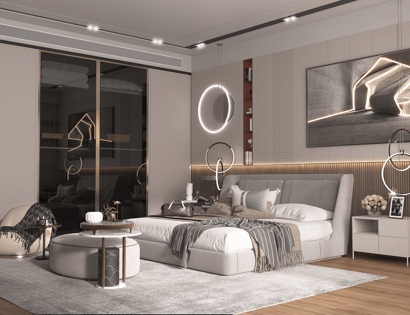 thiết kế nội thất phòng ngủ 