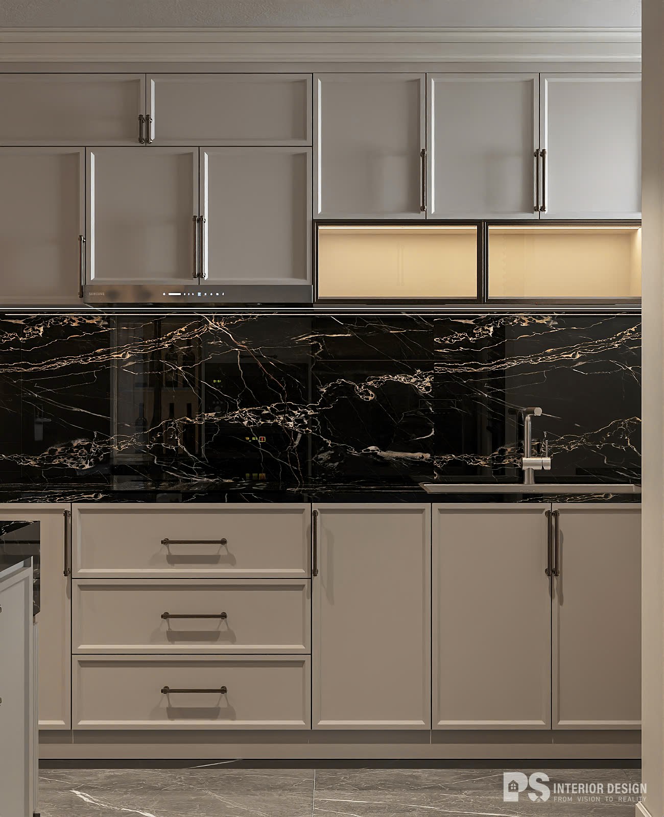 thiết kế nội thất căn hộ diamond centery