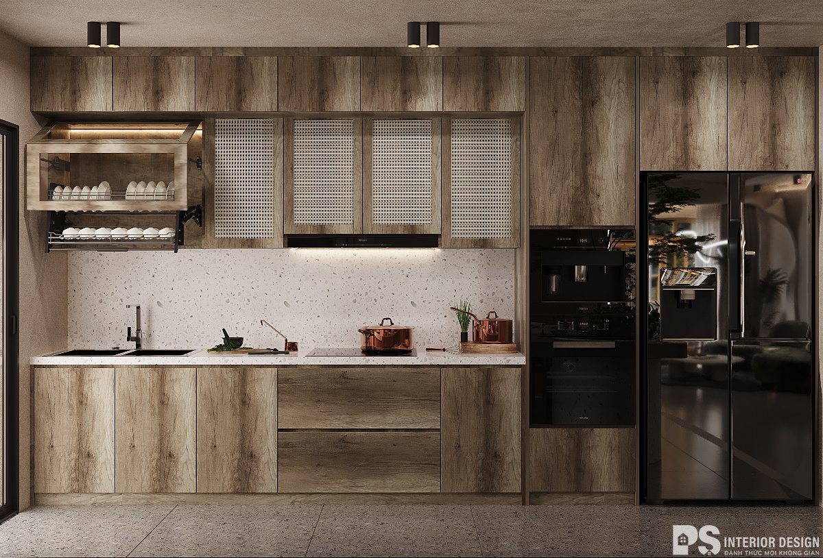 thiết kế thi công nội thất căn hộ Diamond Brilliant 