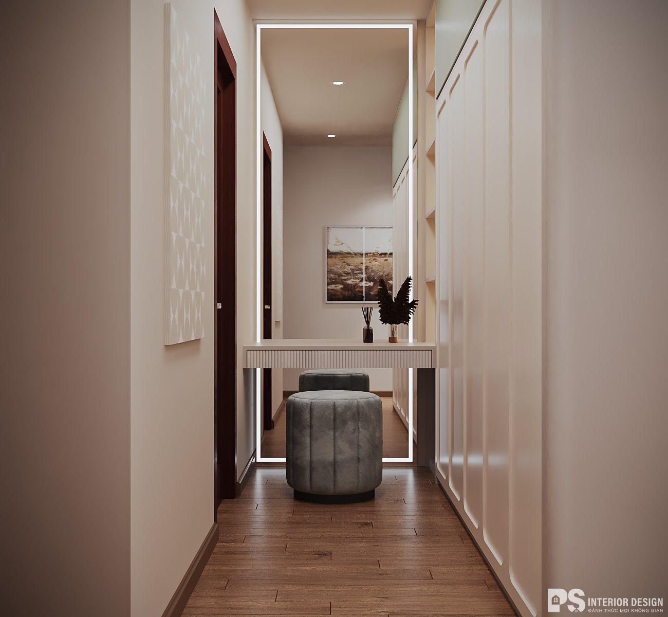 thiết kế thi công nội thất vinhomes hiện đại tiện nghi