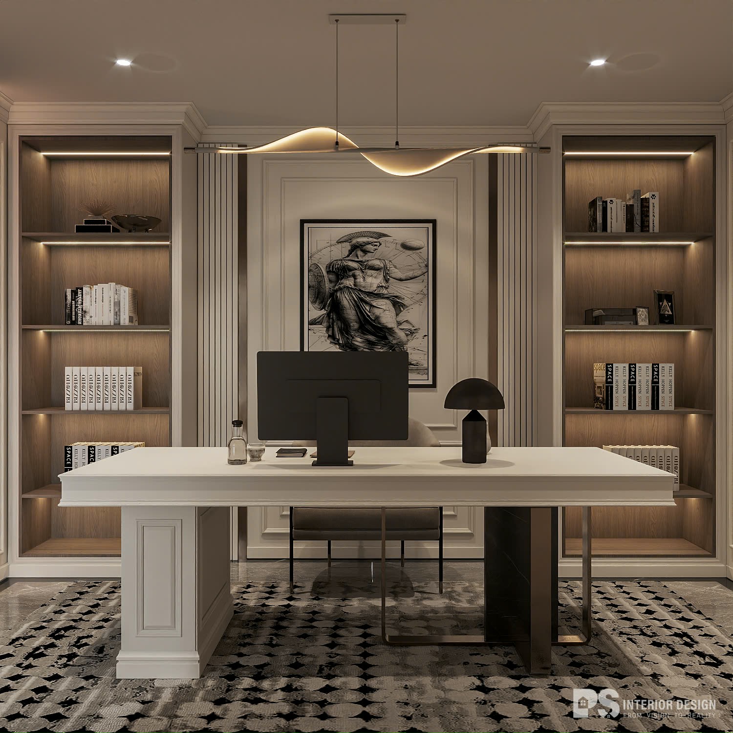 thiết kế nội thất căn hộ diamond centery