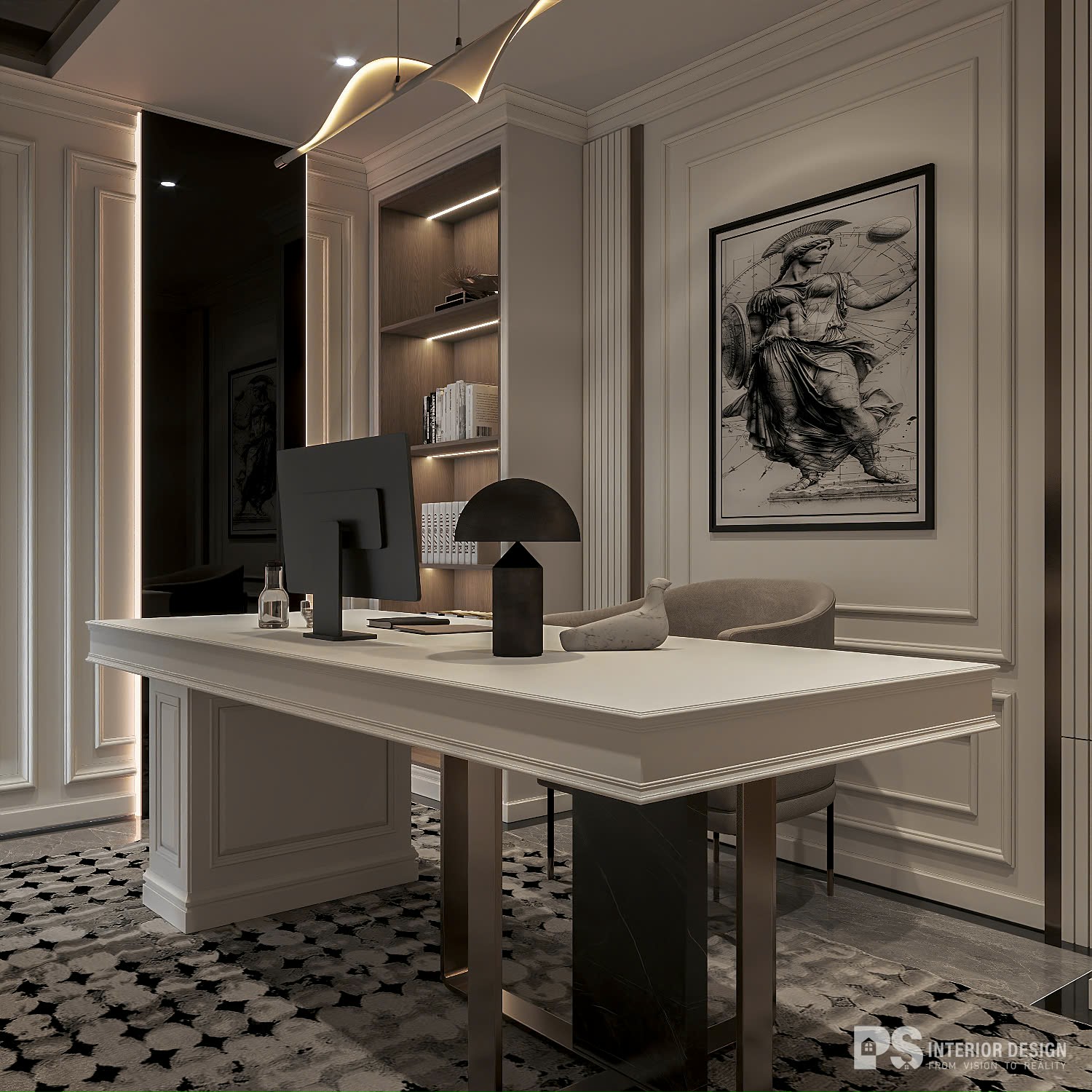 thiết kế nội thất căn hộ diamond centery