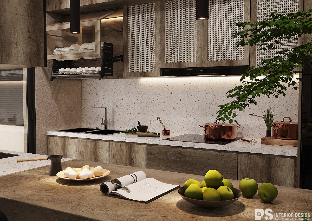 thiết kế nội thất căn hộ Diamond Brilliant đẹp