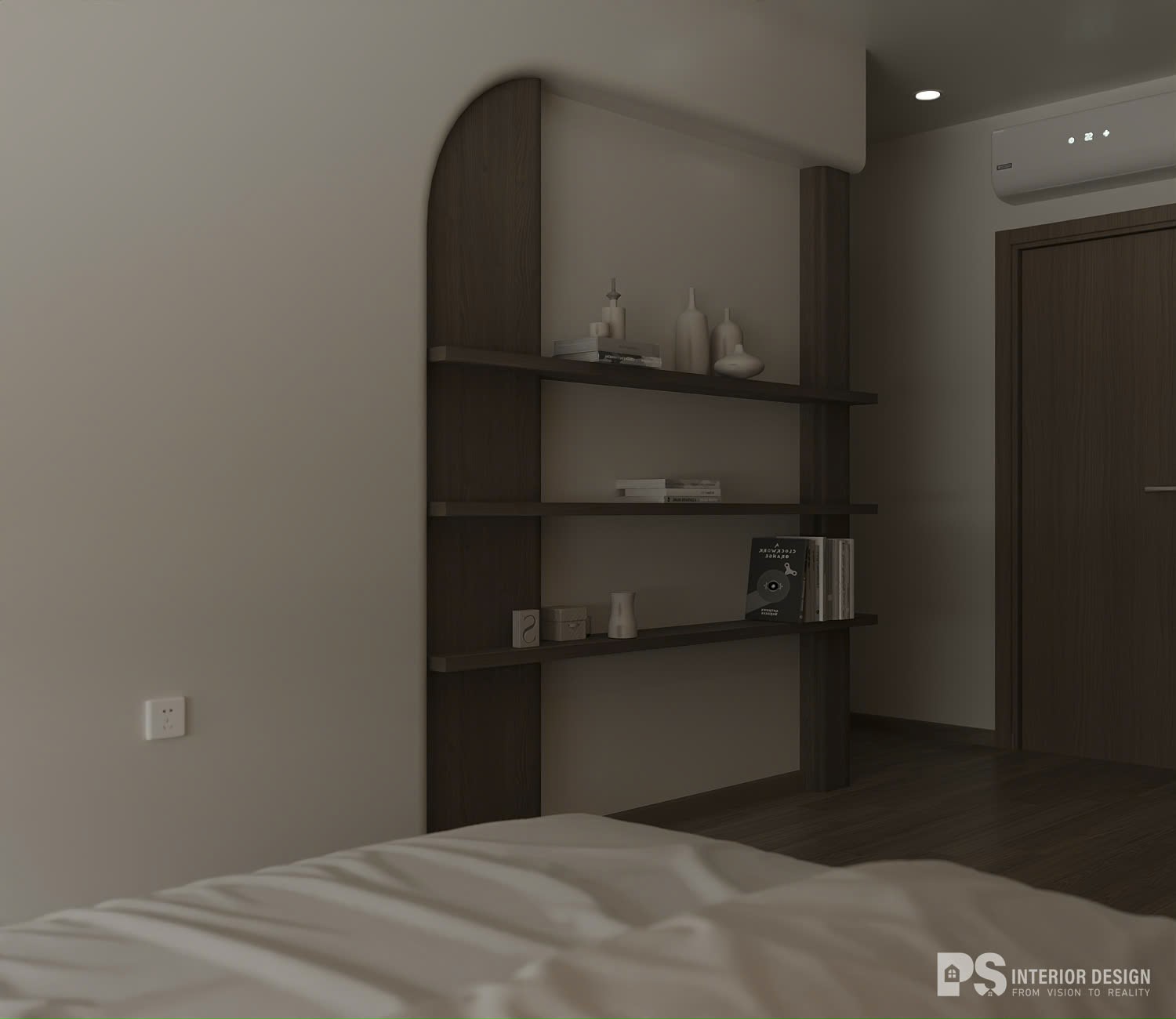 thiết kế nội thất căn hộ akari city