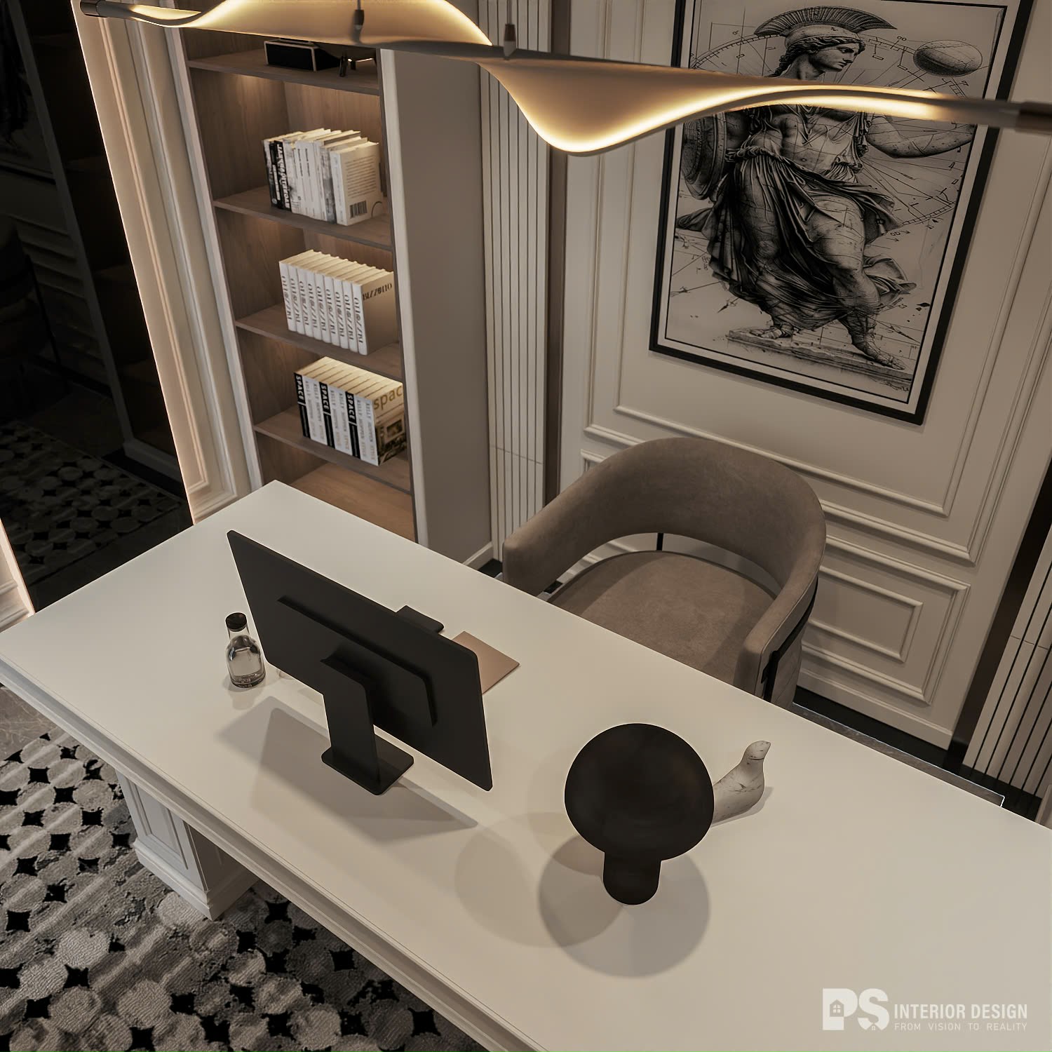 thiết kế nội thất căn hộ diamond centery