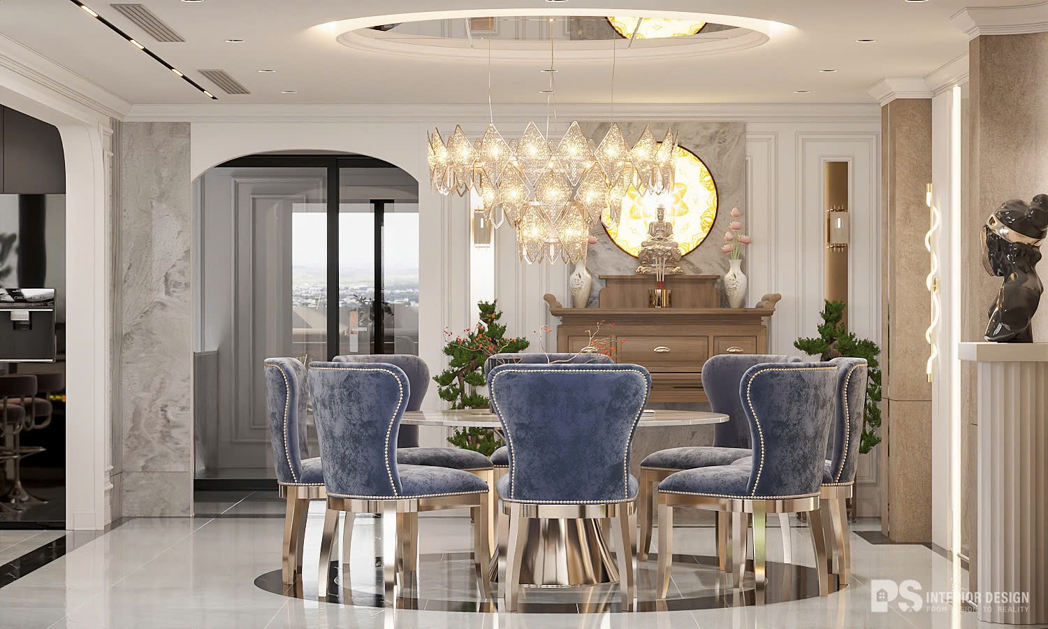  thiết kế nội thất căn hộ The 9 Stellars sang trọng