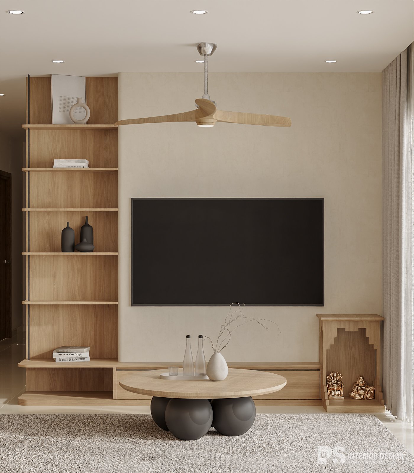 Thiết kế nội thất căn hộ Midori Park