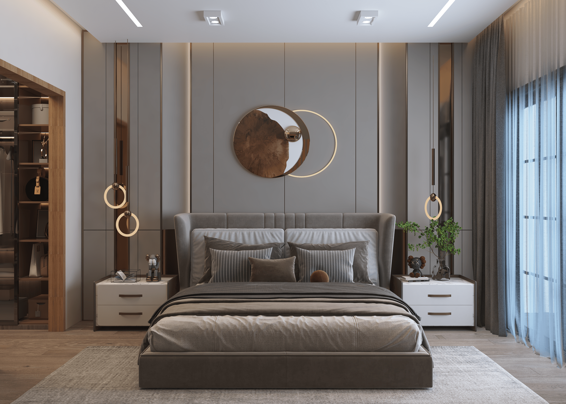 thiết kế nội thất phòng ngủ 