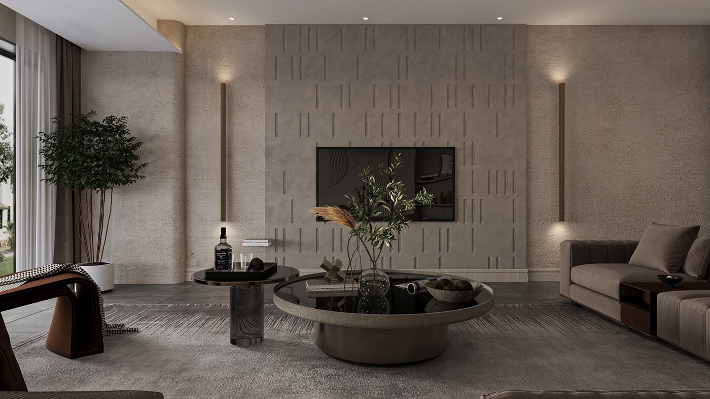 thiết kế nội thất phòng khách