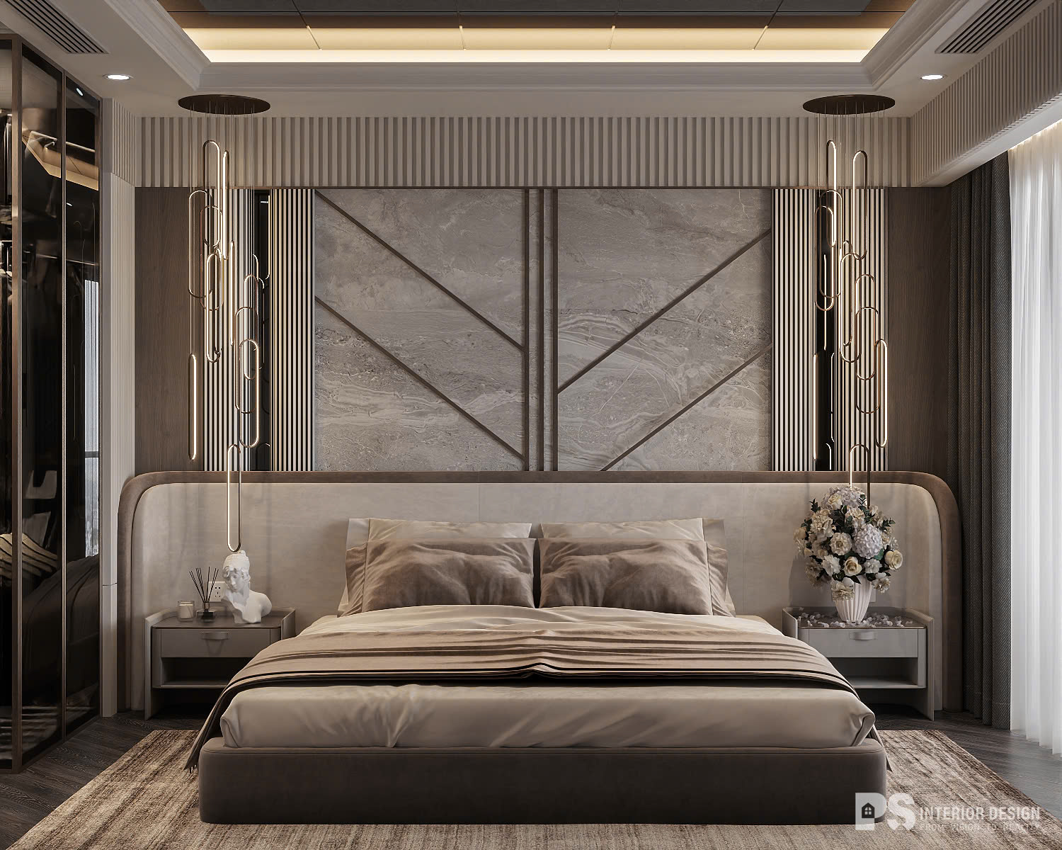 thiết kế nội thất căn hộ diamond centery