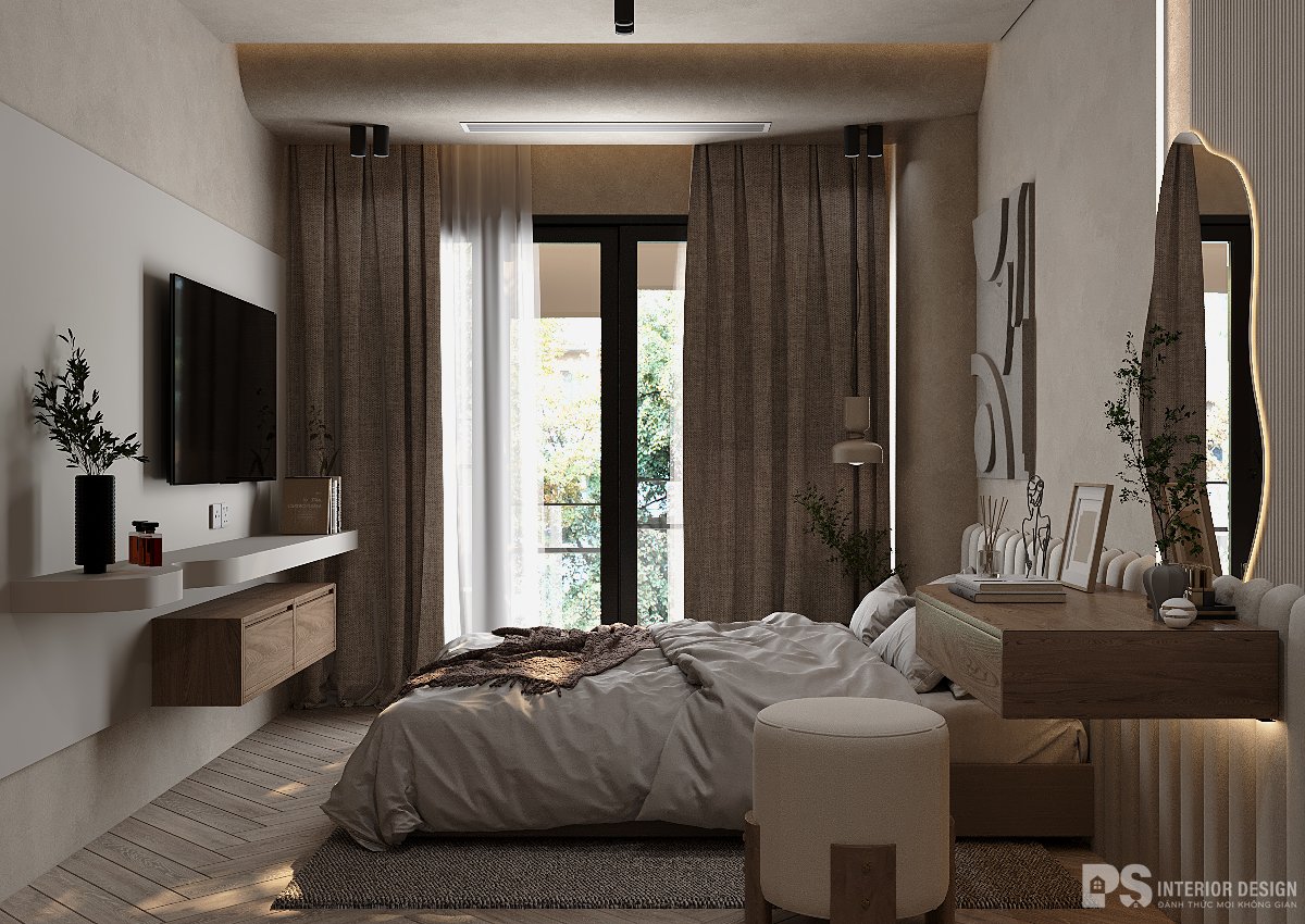 thiết kế nội thất căn hộ Diamond Brilliant 