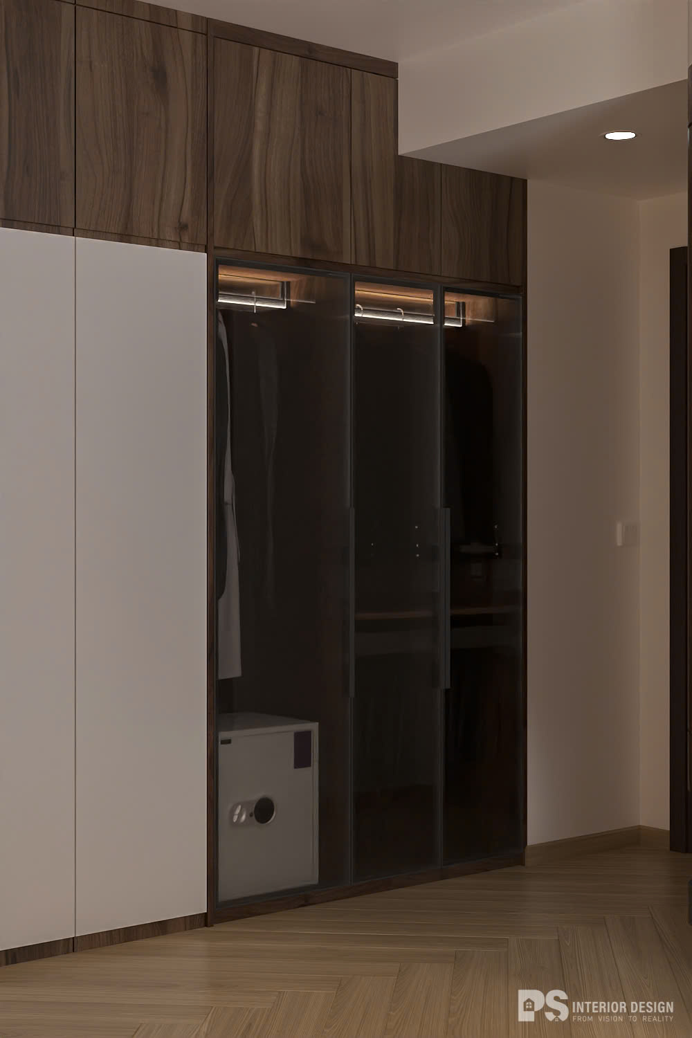 thiết kế nội thất căn hộ Diamond Brilliant