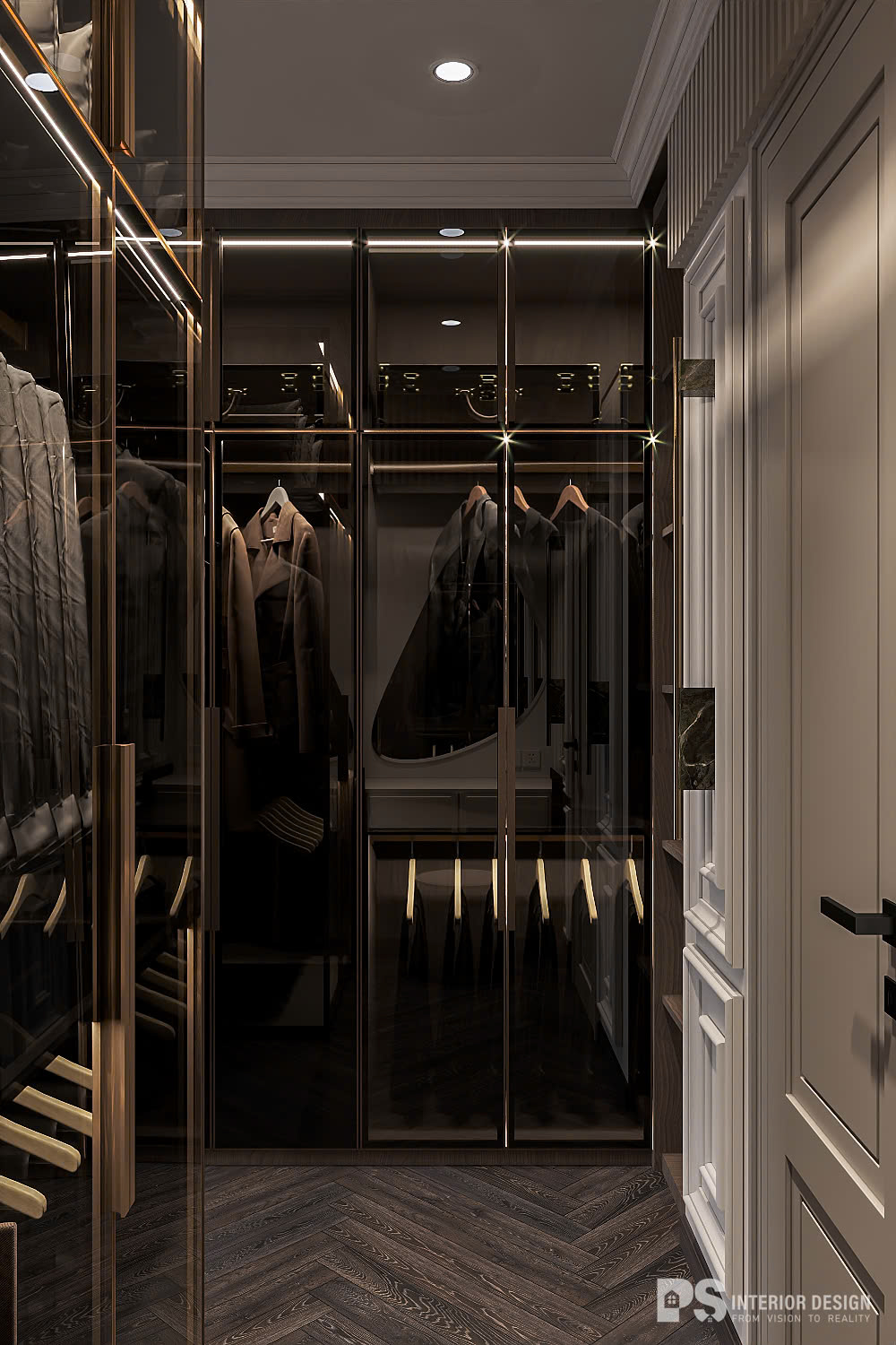 thiết kế nội thất căn hộ diamond centery