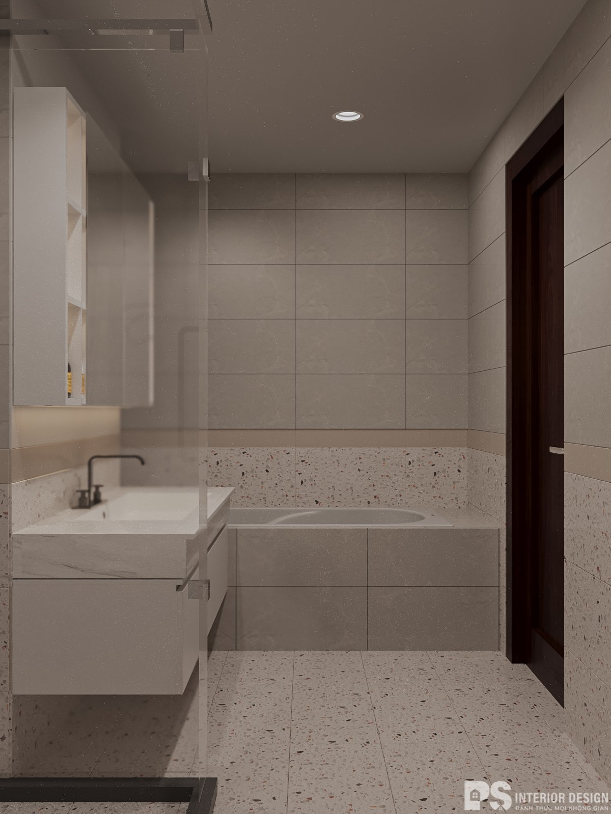 thiết kế nội thất vinhomes 2 phòng ngủ tiện nghi