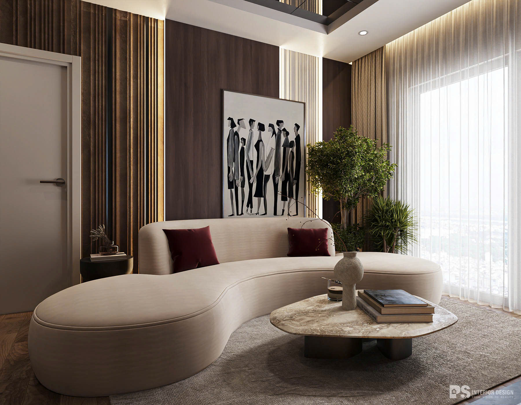 thiết kế nội thất căn hộ