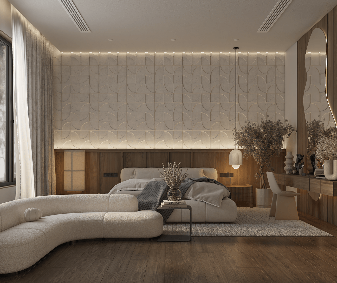 thiết kế nội thất phòng ngủ 