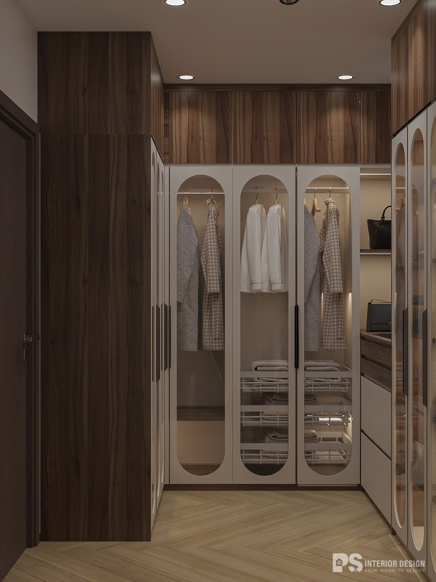 thiết kế nội thất căn hộ Diamond Brilliant