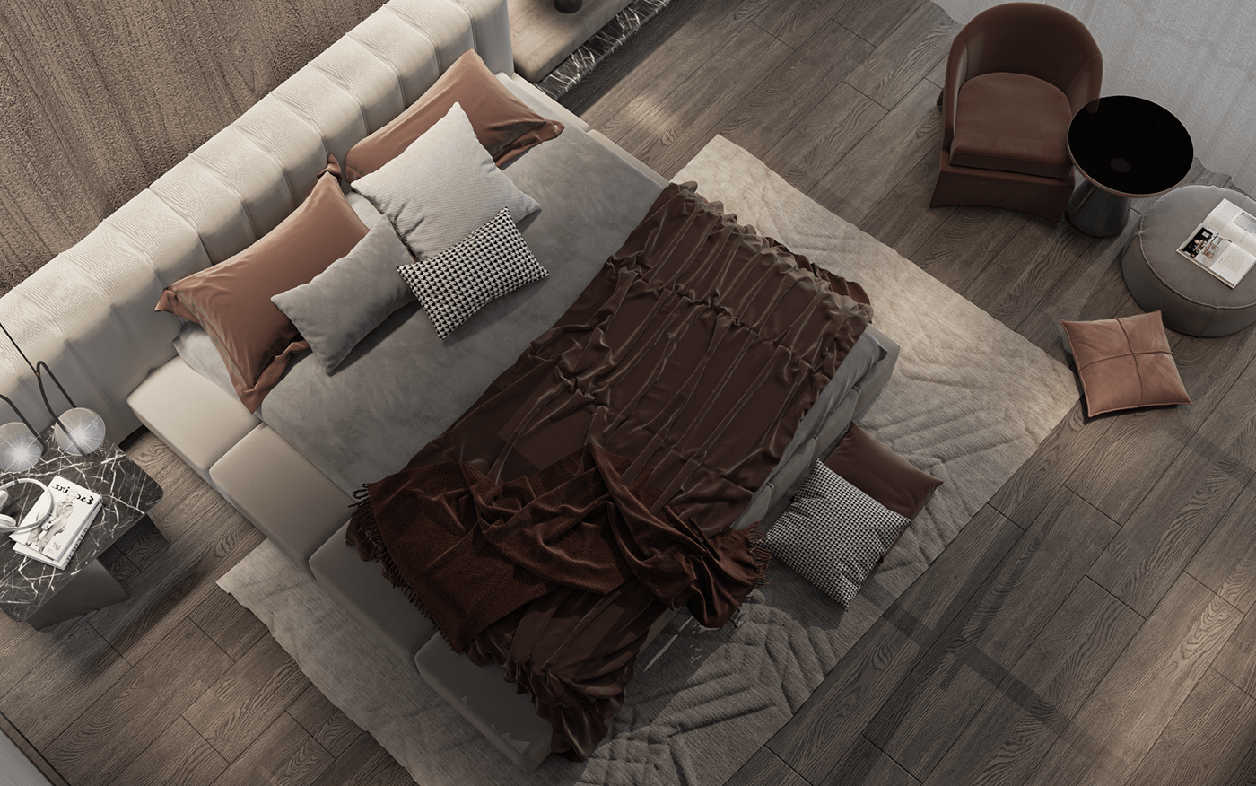 thiết kế nội thất phòng ngủ 