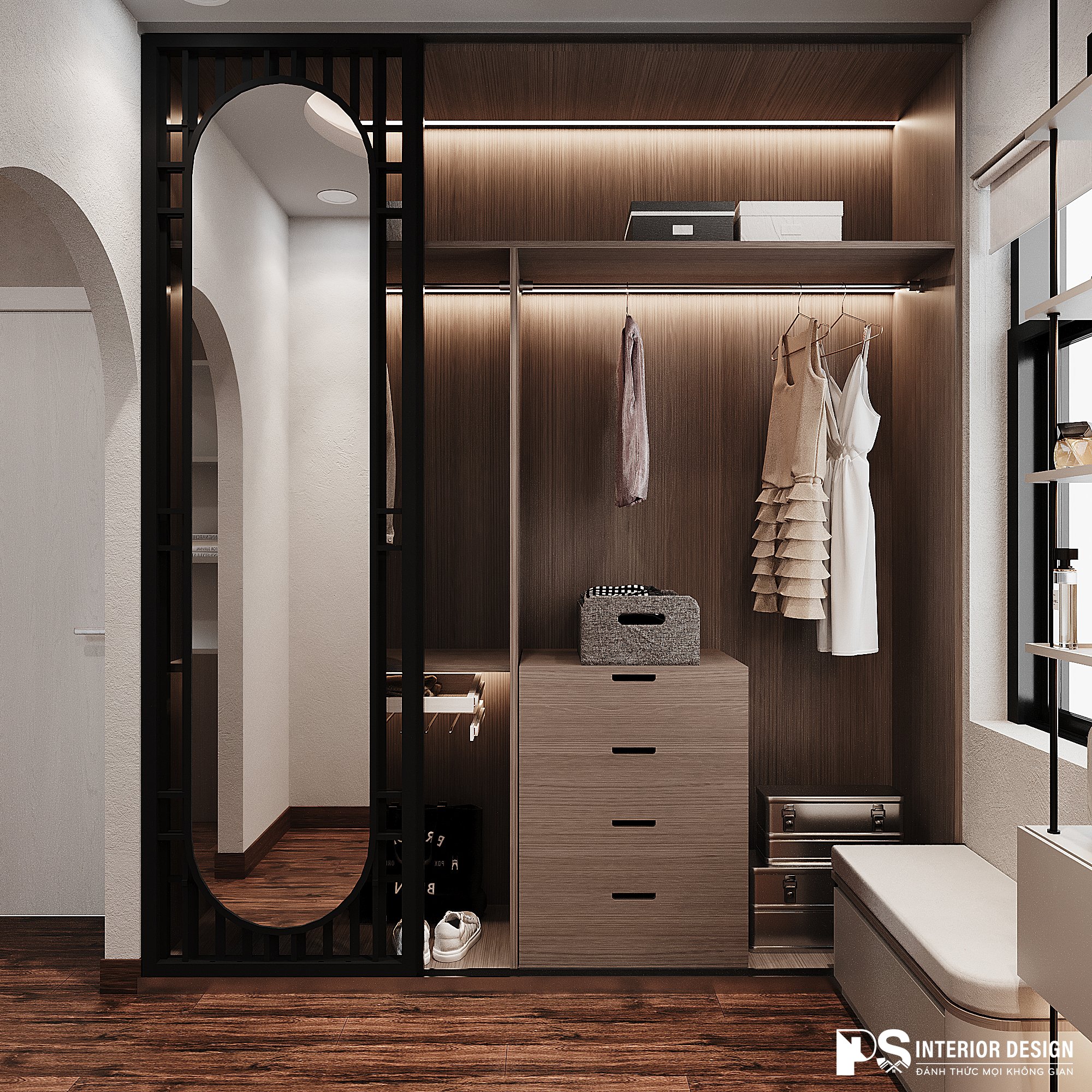 Thiết kế căn hộ Jamila Khang Điền bởi PS Interior Design