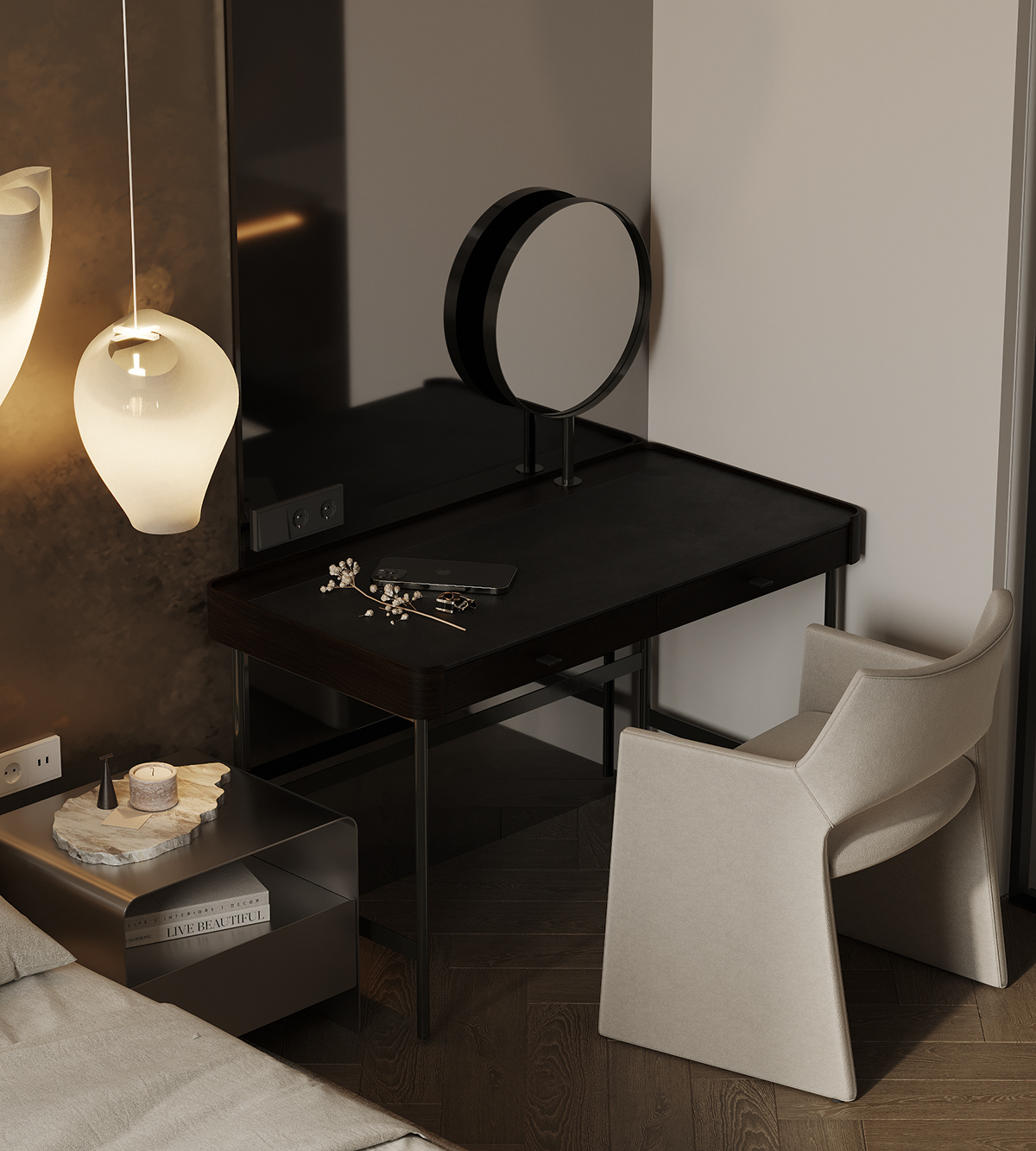 thiết kế nội thất sang trọng 