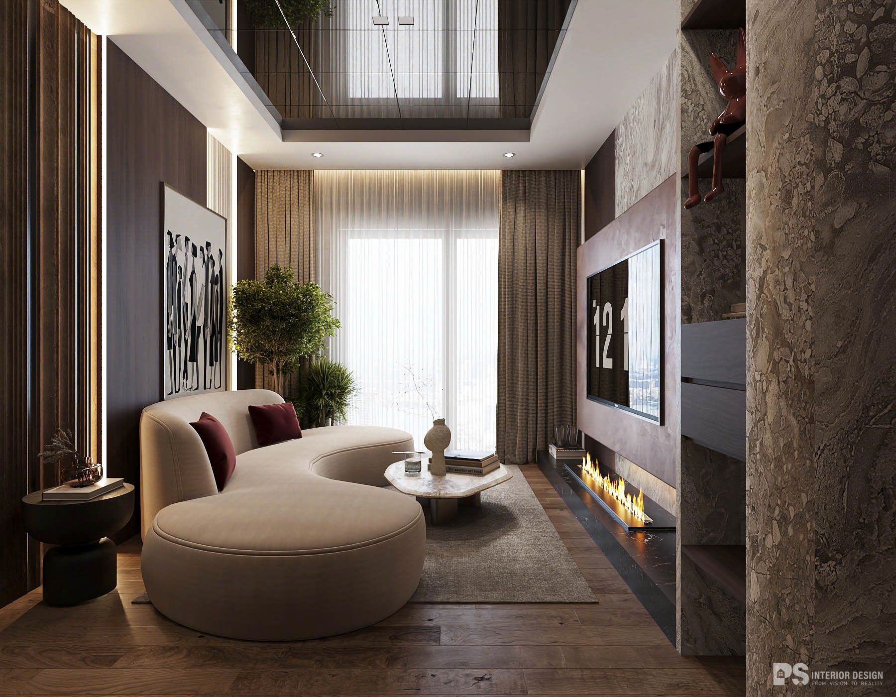 thiết kế nội thất căn hộ