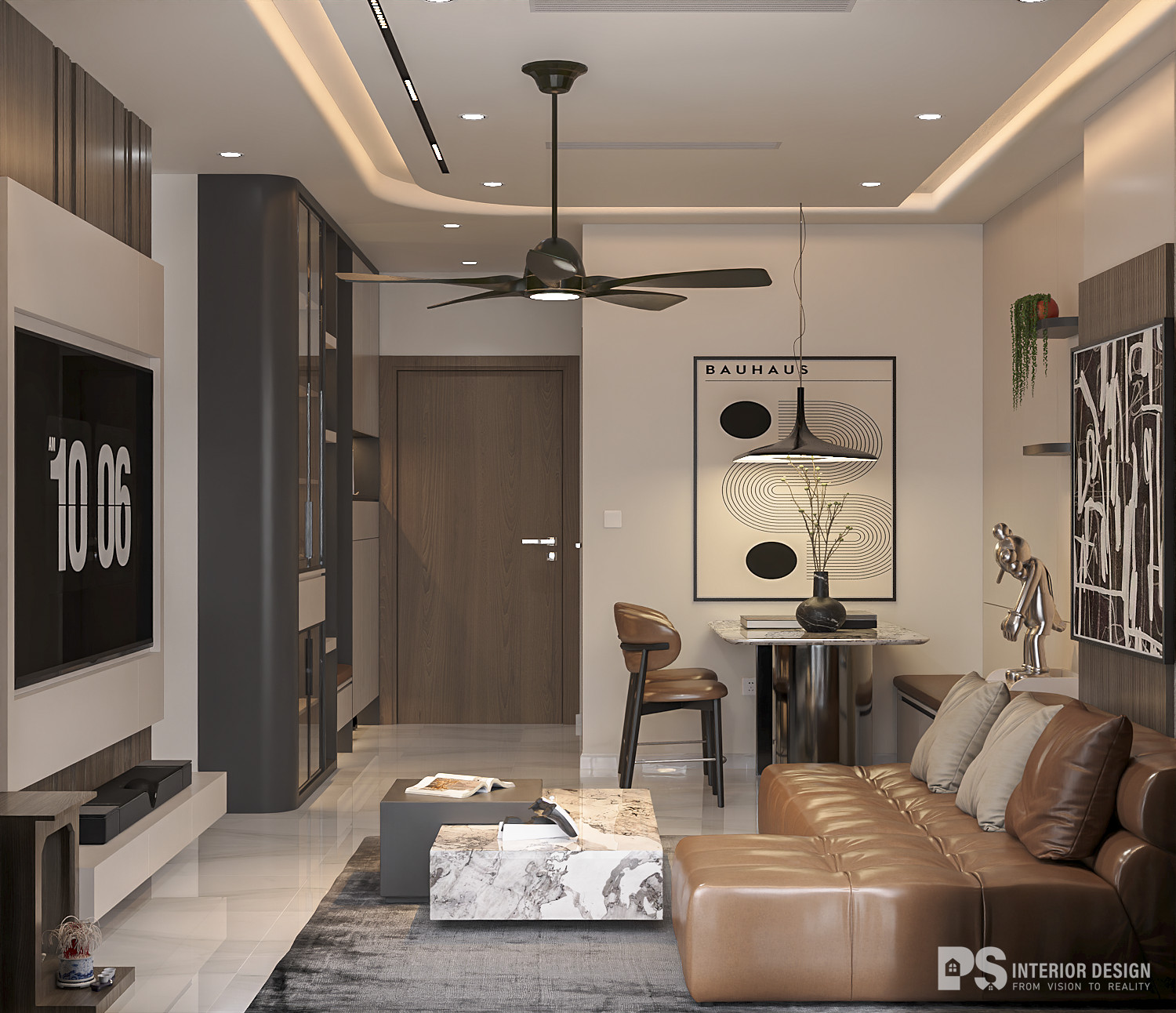 thiết kế thi công nội thất căn hộ đẹp