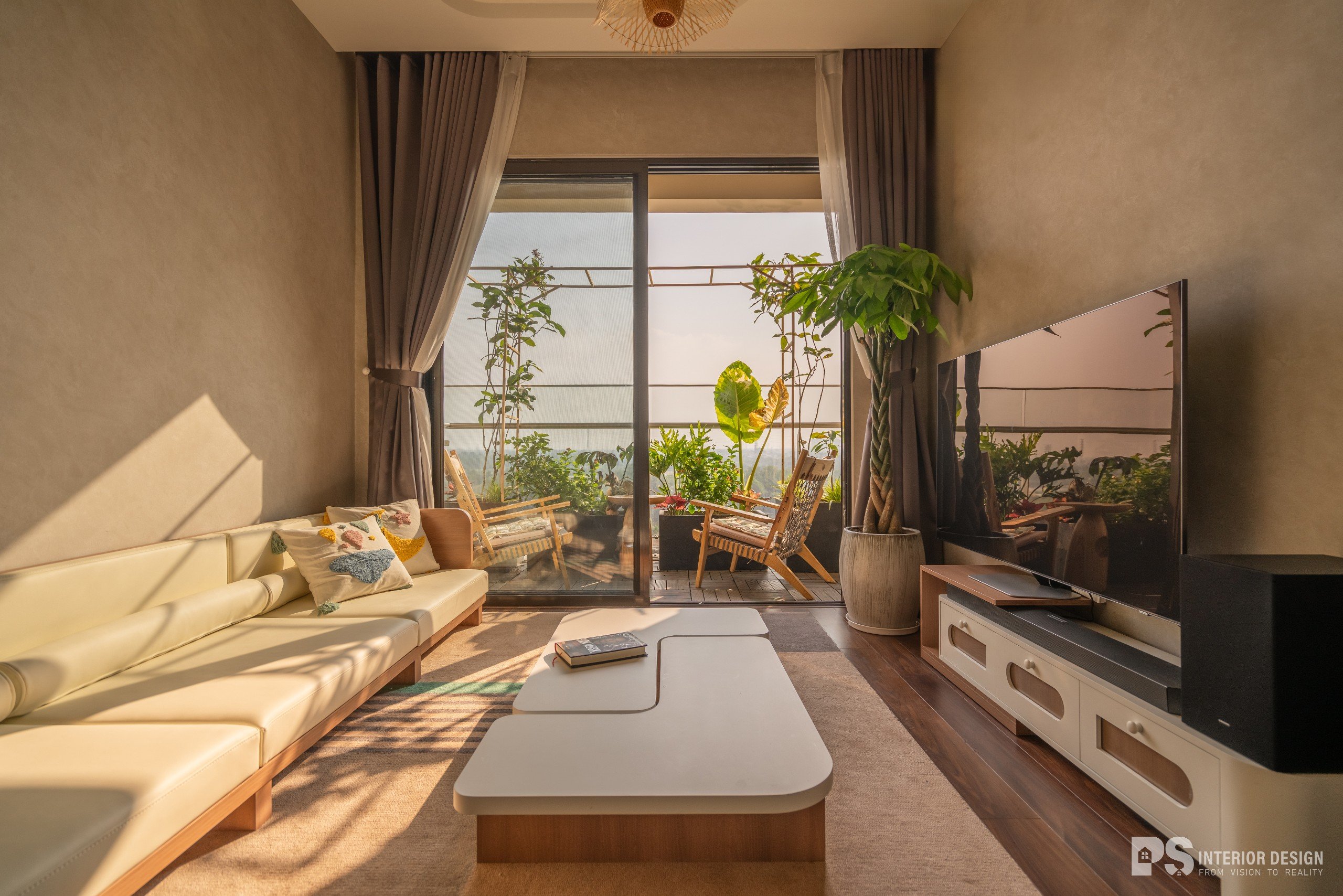 thiết kế nội thất sang trọng 