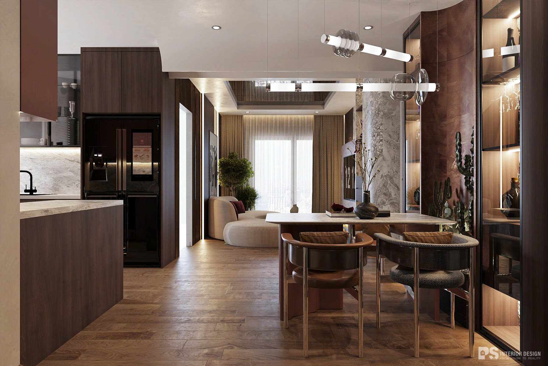 thiết kế nội thất căn hộ