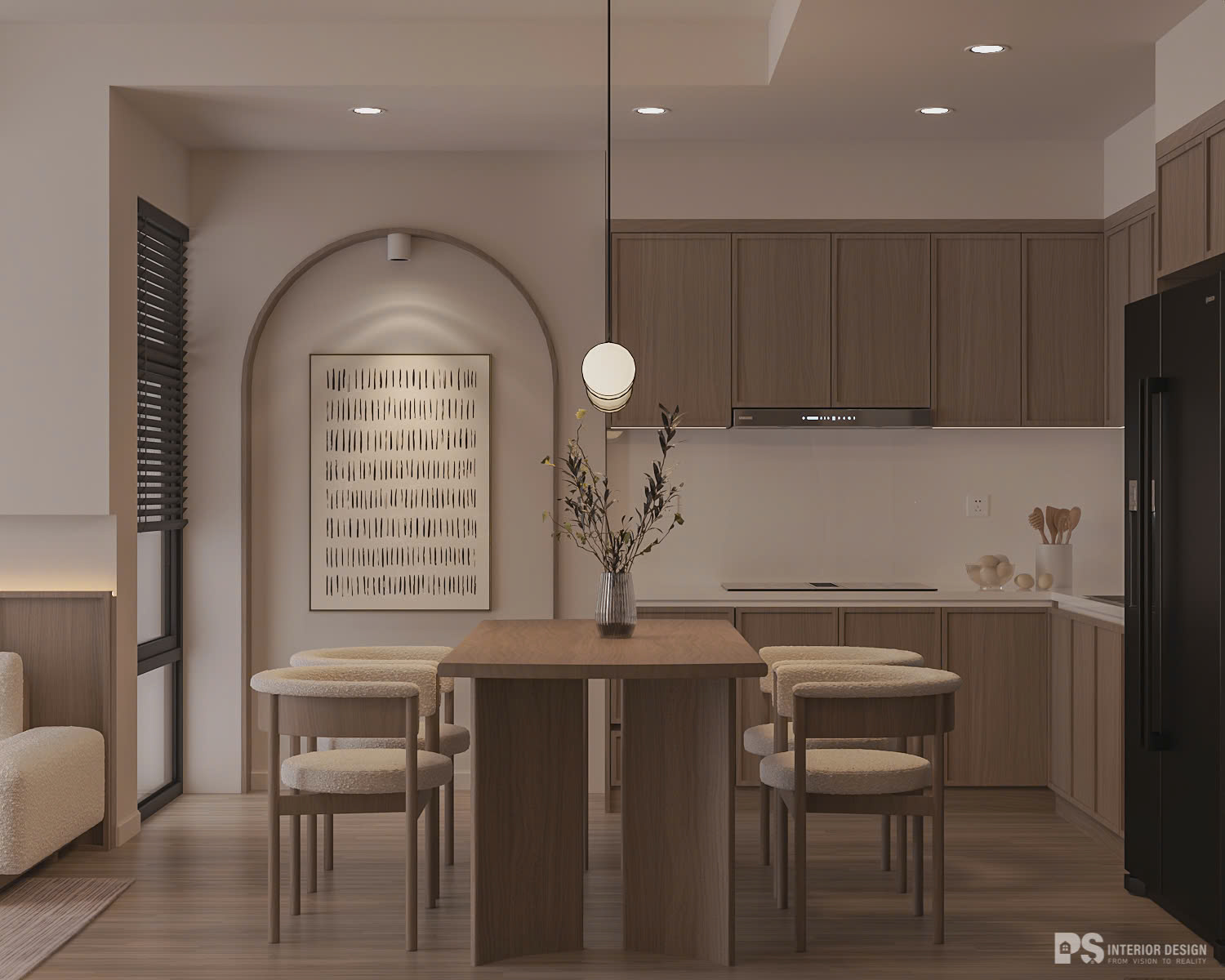 thiet ke noi that can ho akari city