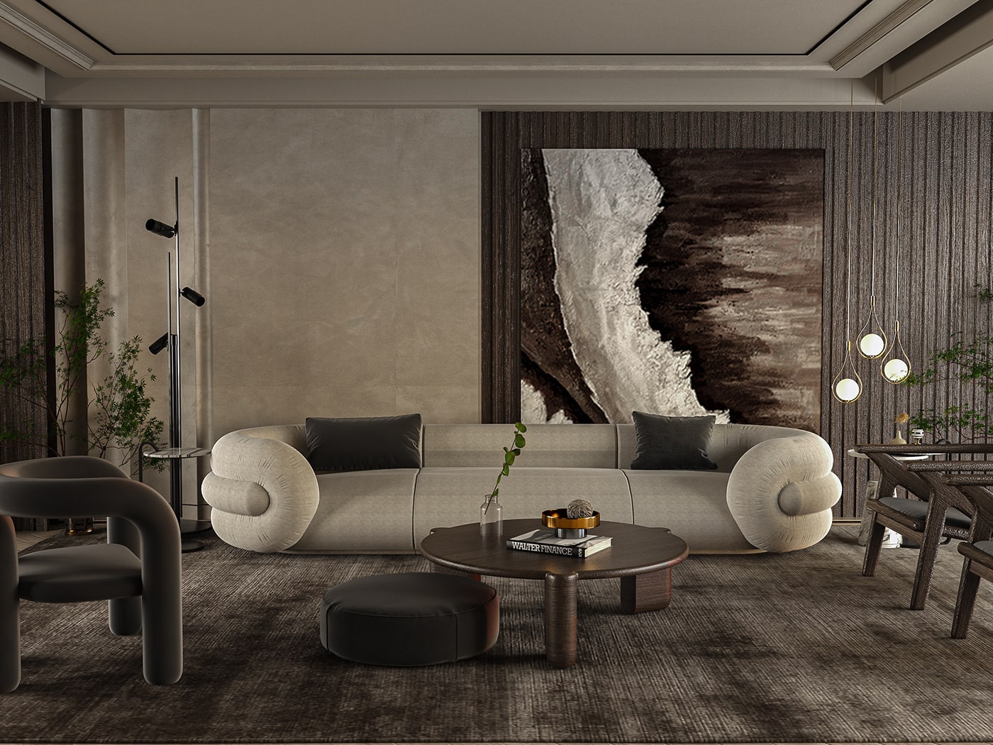 thiết kế nội thất phòng khách