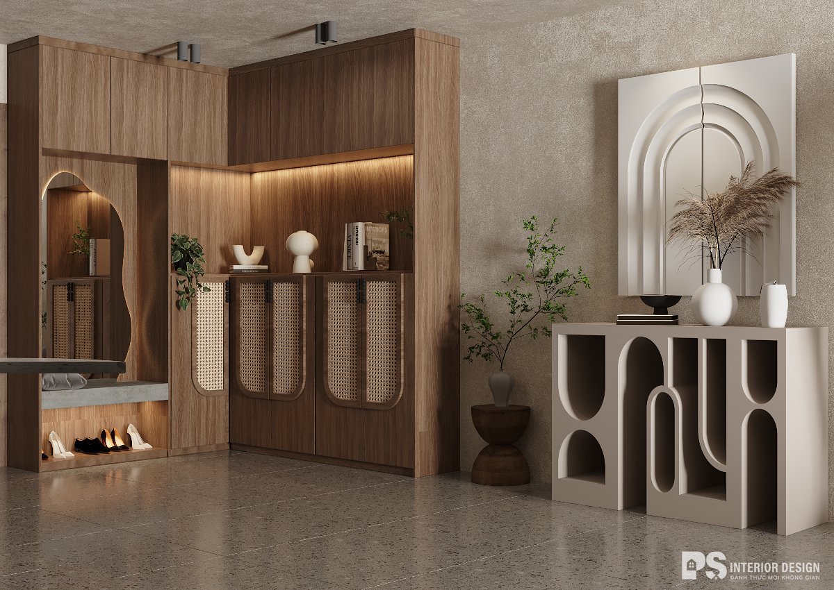 thiết kế nội thất căn hộ Diamond Brilliant sang trọng hiện đại