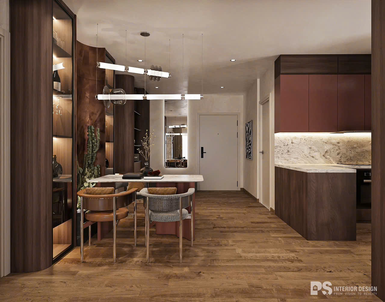 thiết kế nội thất căn hộ