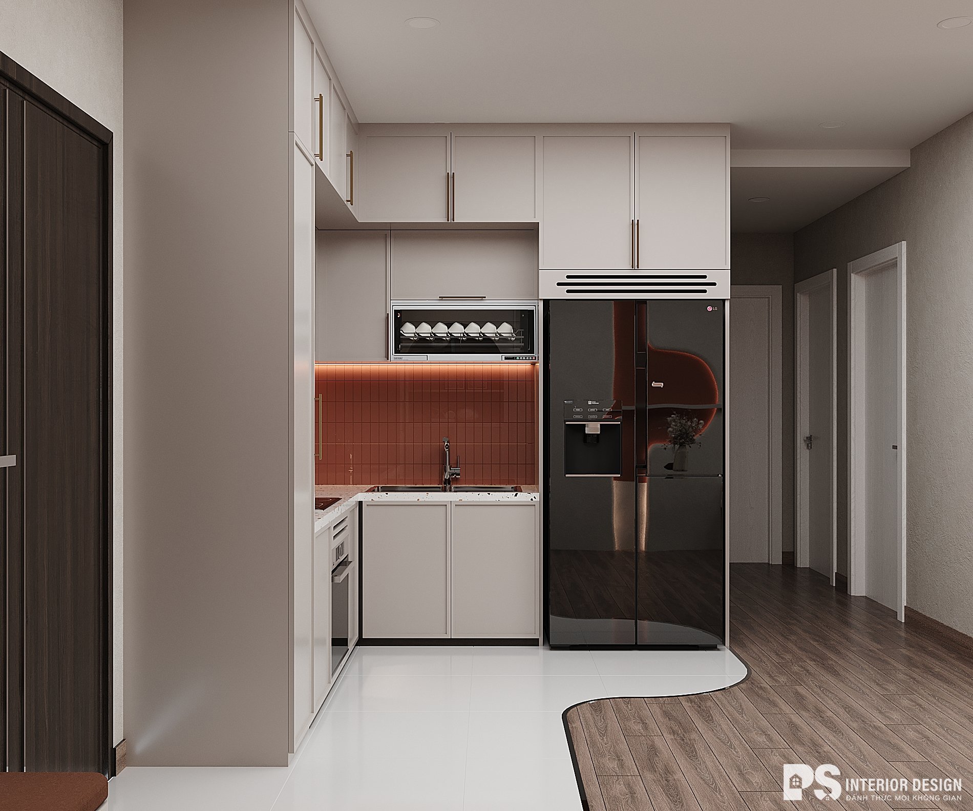 Thiết kế căn hộ Jamila Khang Điền bởi PS Interior Design