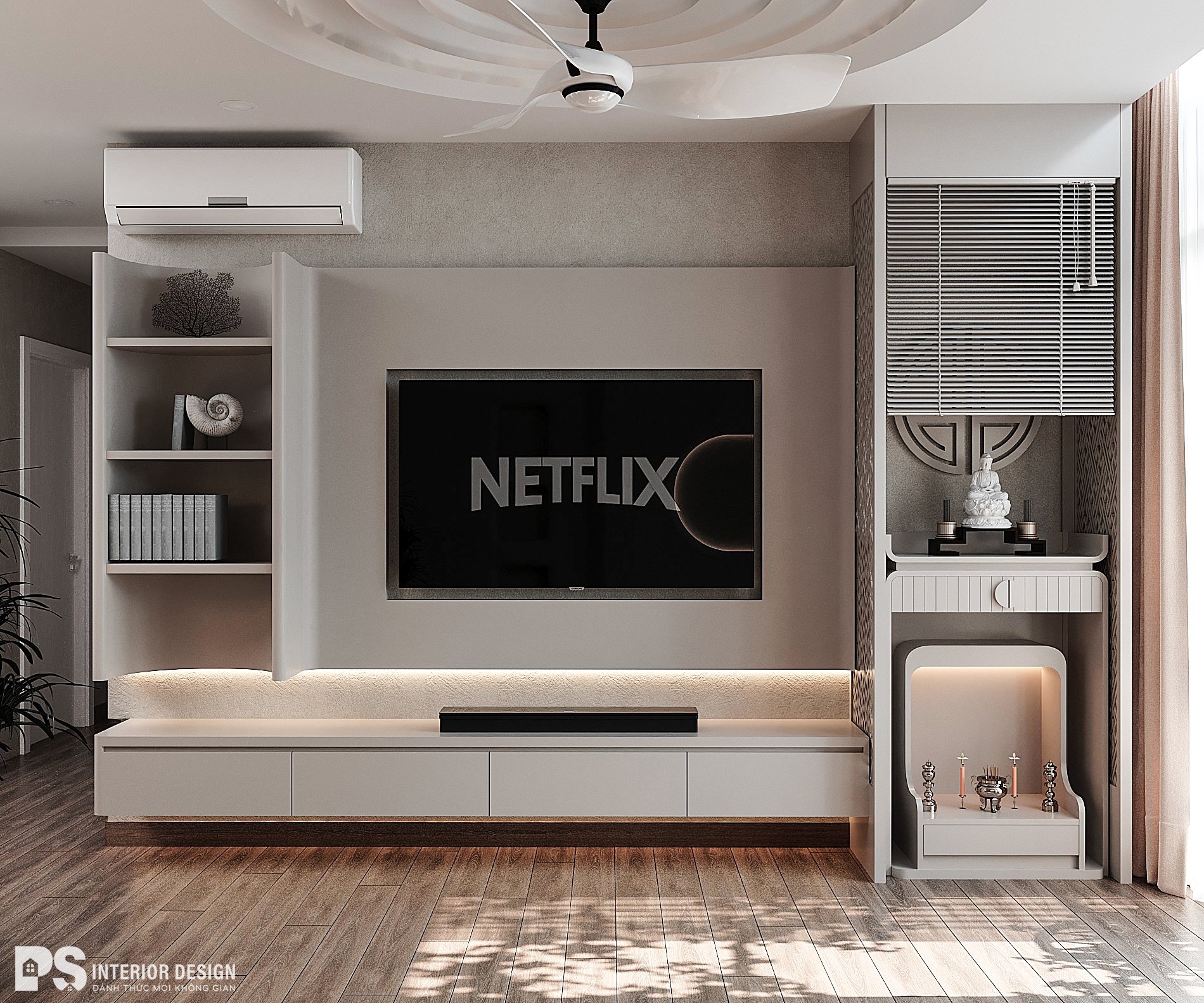 Thiết kế căn hộ Jamila Khang Điền bởi PS Interior Design