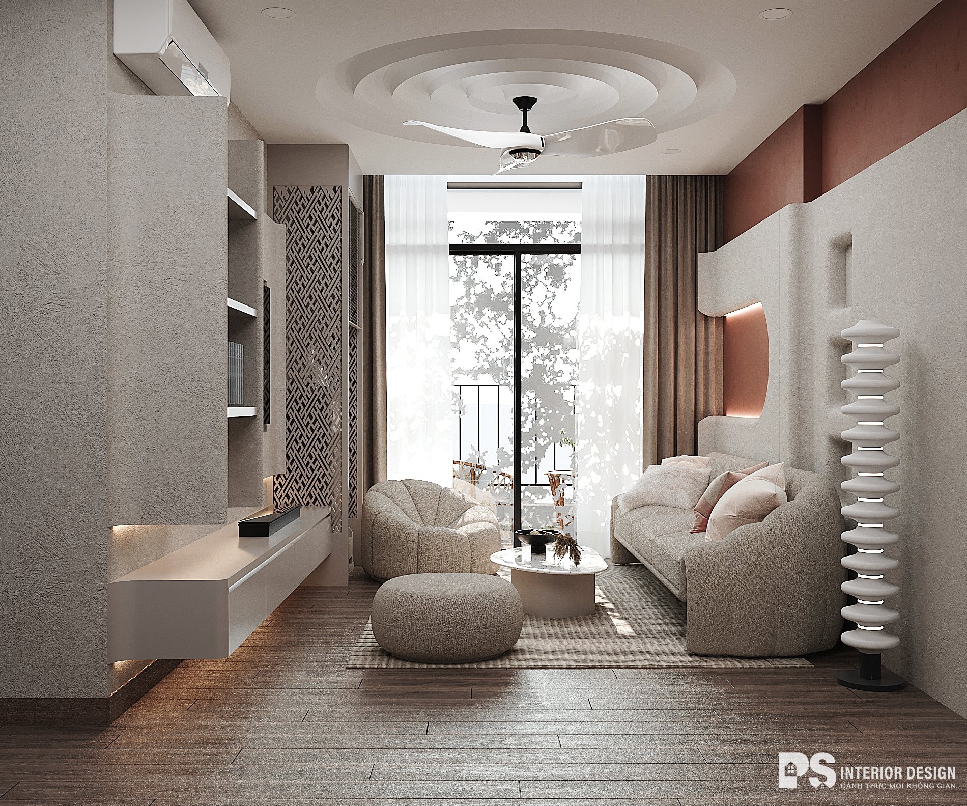 Thiết kế căn hộ Jamila Khang Điền bởi PS Interior Design