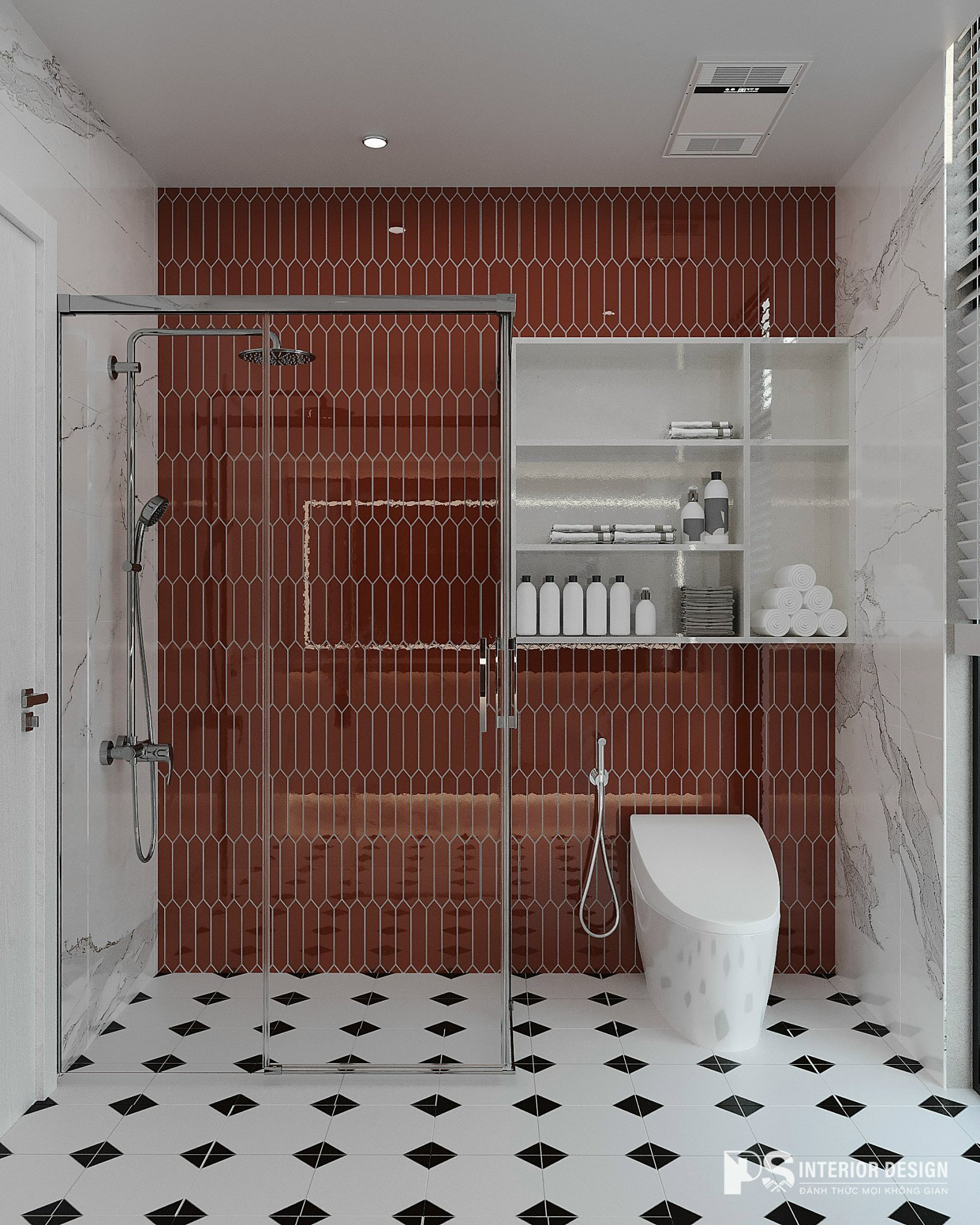 Thiết kế căn hộ Jamila Khang Điền bởi PS Interior Design