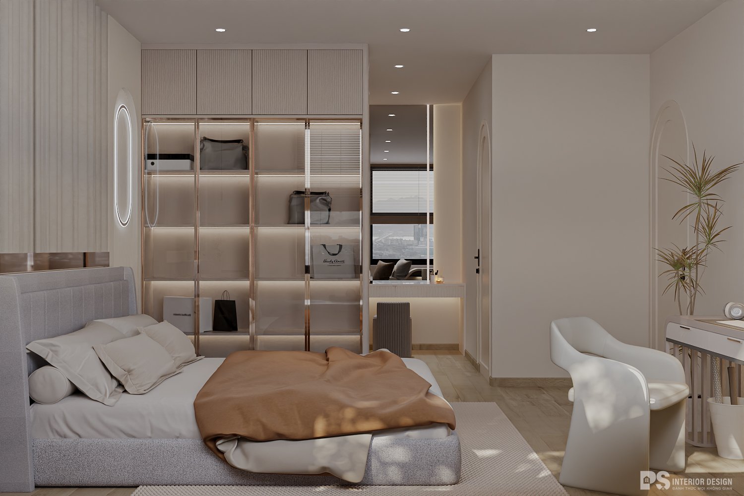 Thiết kế căn hộ Wabi Sabi - PS Interior Design