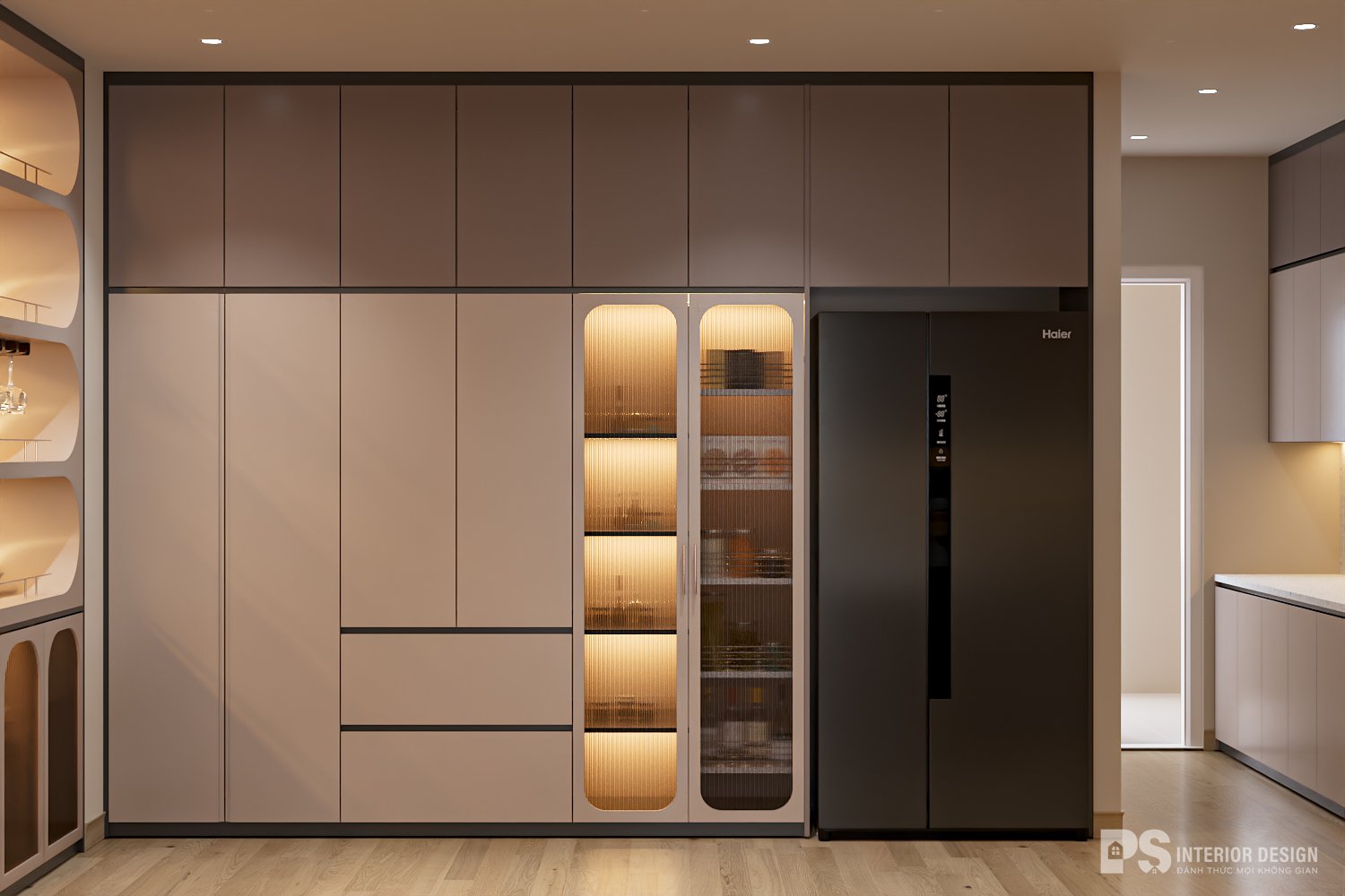 Thiết kế căn hộ Wabi Sabi - PS Interior Design