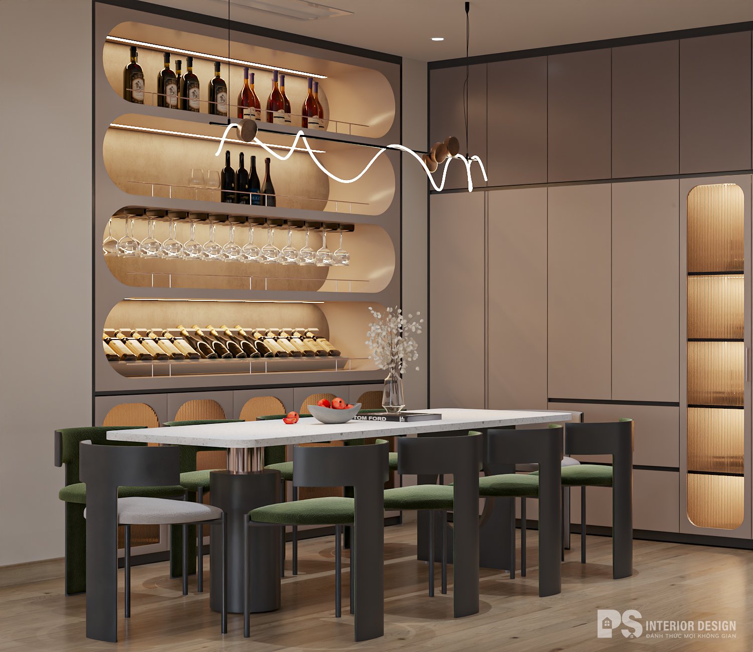 Thiết kế căn hộ Wabi Sabi - PS Interior Design