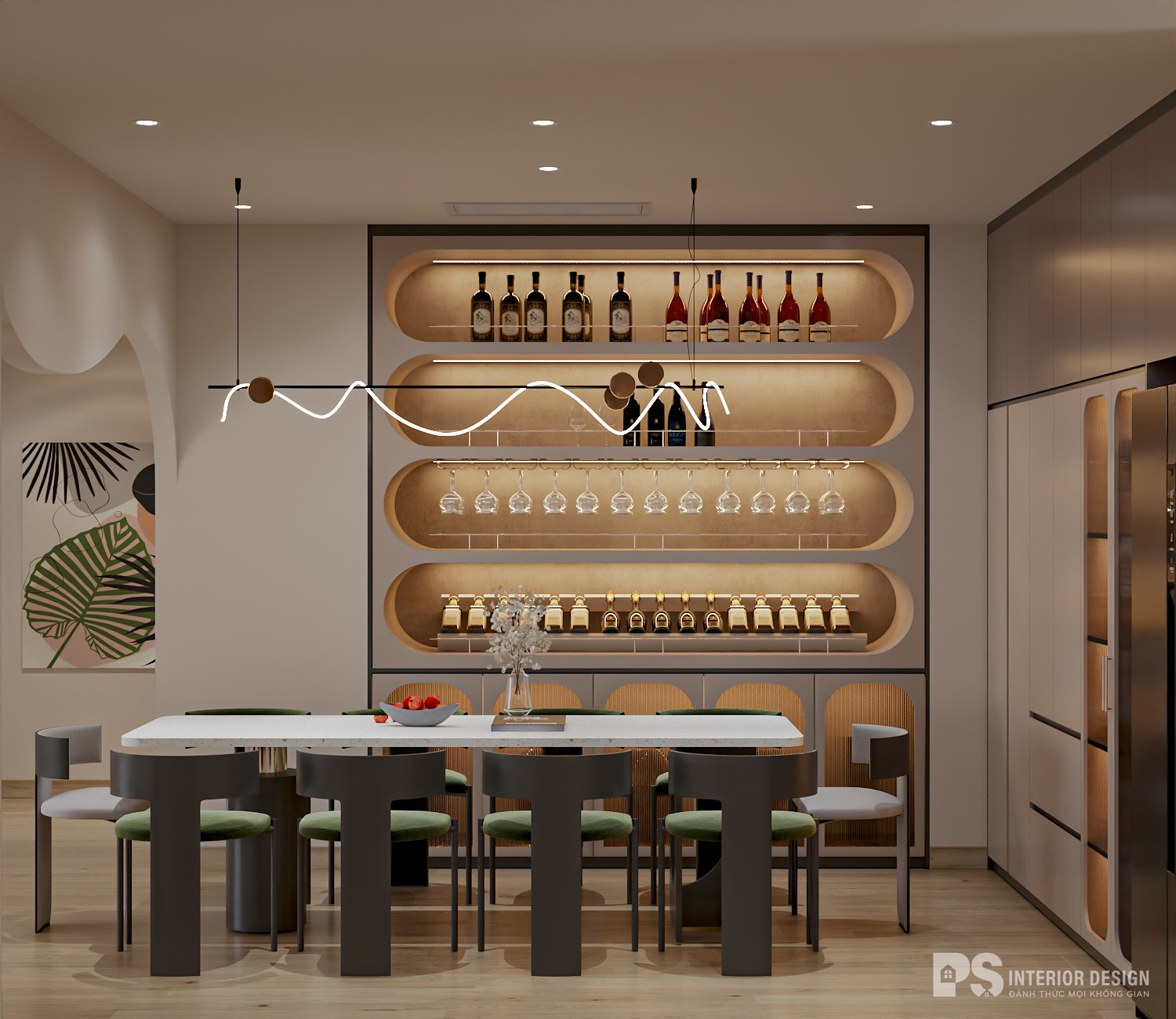 Thiết kế căn hộ Wabi Sabi - PS Interior Design