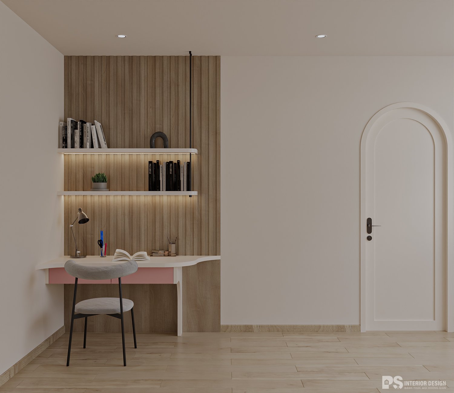 Thiết kế căn hộ Wabi Sabi - PS Interior Design