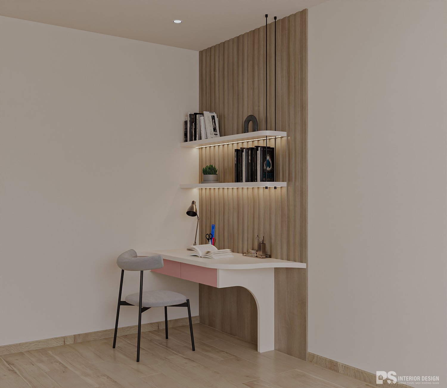 Thiết kế căn hộ Wabi Sabi - PS Interior Design